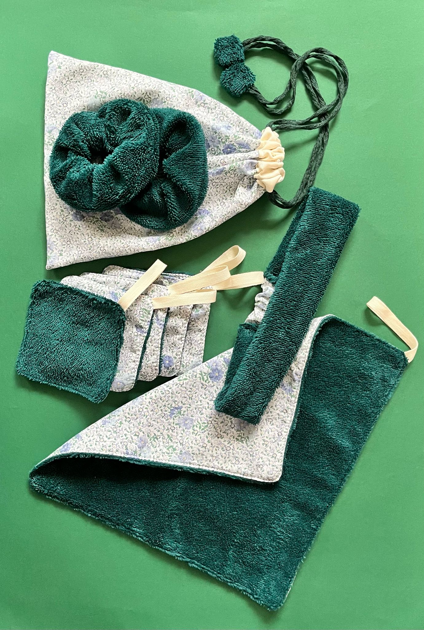 skincare, lingettes, réutilisable, upcycling, tissu, fait main, création française, made in france, boutique de créateurs, boutique nantaise, créatrice, kapsule ephemere