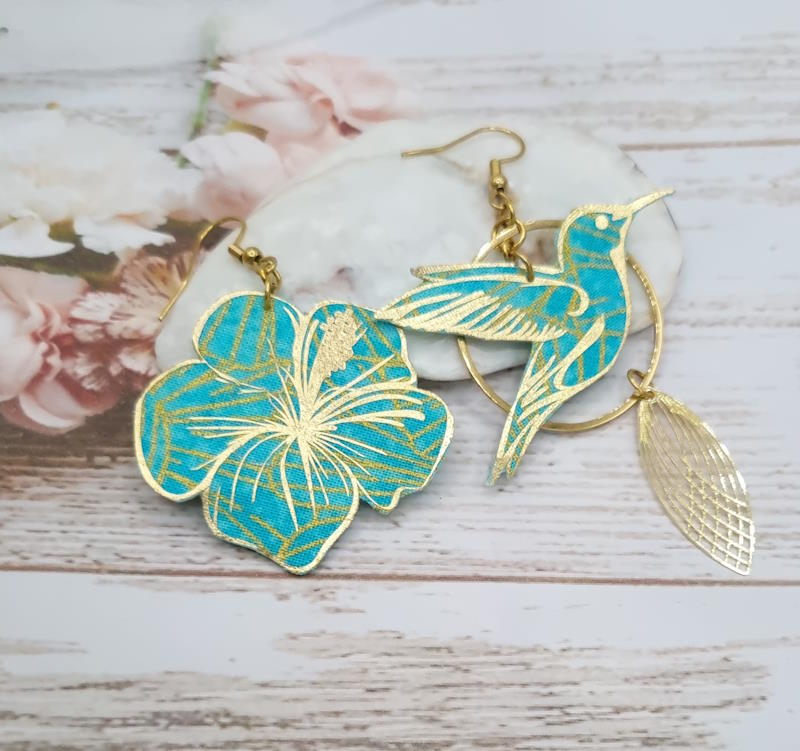 boucles d'oreilles, bijoux, créatrice française, made in france, fabrication locale, idée de cadeau, fait main, modèle unique, cadeau de noël, boutique de créateurs, boutique nantaise, kapsule éphémère