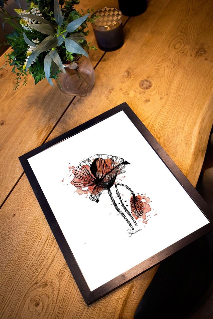 affiche, dessin, illustration, déco, créatrice, made in france, idée déco, idée de cadeau, cadeau de noël, boutique de créateurs, boutique de cadeaux, boutique nantaise, nantes, kapsule éphémère