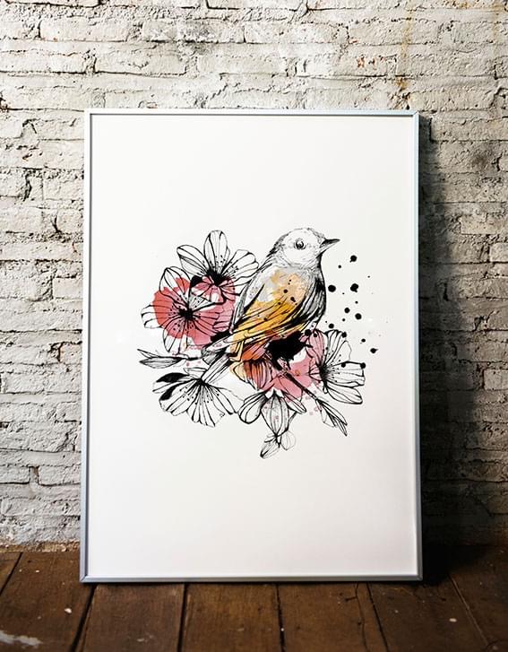 affiche, dessin, illustration, déco, créatrice, made in france, idée déco, idée de cadeau, cadeau de noël, boutique de créateurs, boutique de cadeaux, boutique nantaise, nantes, kapsule éphémère