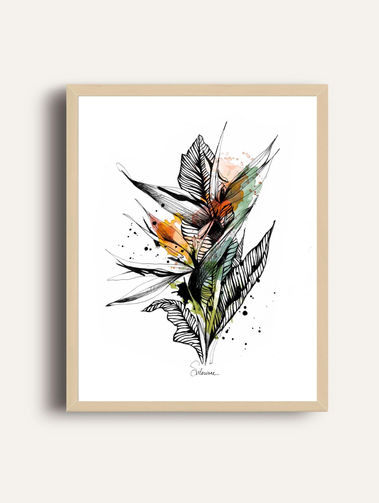 affiche, dessin, illustration, déco, créatrice, made in france, idée déco, idée de cadeau, cadeau de noël, boutique de créateurs, boutique de cadeaux, boutique nantaise, nantes, kapsule éphémère