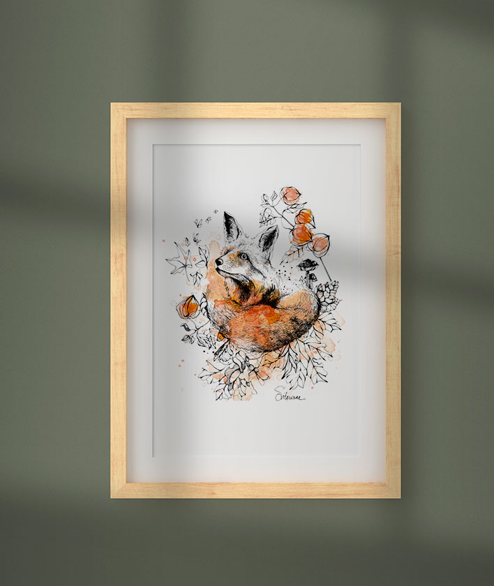 affiche, dessin, illustration, déco, créatrice, made in france, idée déco, idée de cadeau, cadeau de noël, boutique de créateurs, boutique de cadeaux, boutique nantaise, nantes, kapsule éphémère