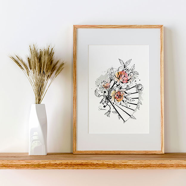 vaffiche, dessin, illustration, déco, créatrice, made in france, idée déco, idée de cadeau, cadeau de noël, boutique de créateurs, boutique de cadeaux, boutique nantaise, nantes, kapsule éphémère