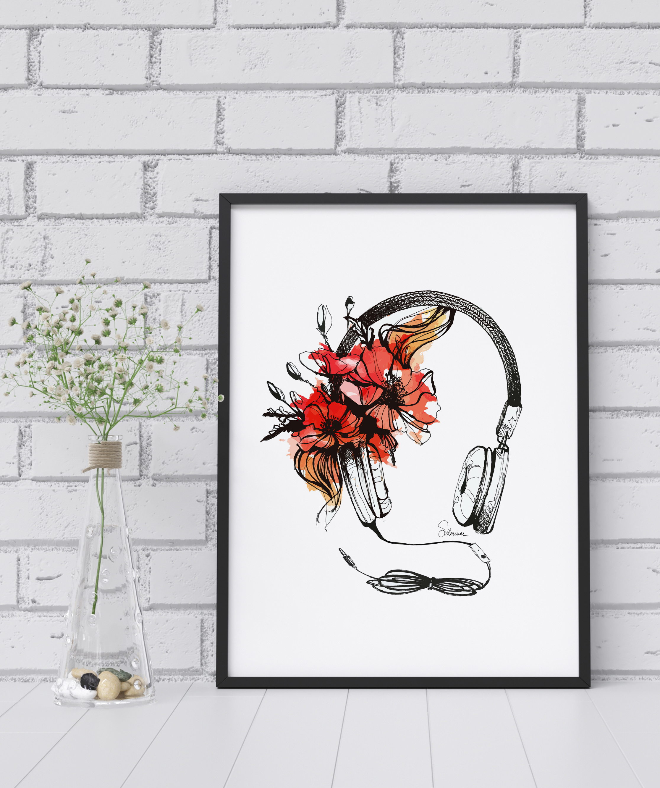 affiche, dessin, illustration, déco, créatrice, made in france, idée déco, idée de cadeau, cadeau de noël, boutique de créateurs, boutique de cadeaux, boutique nantaise, nantes, kapsule éphémère