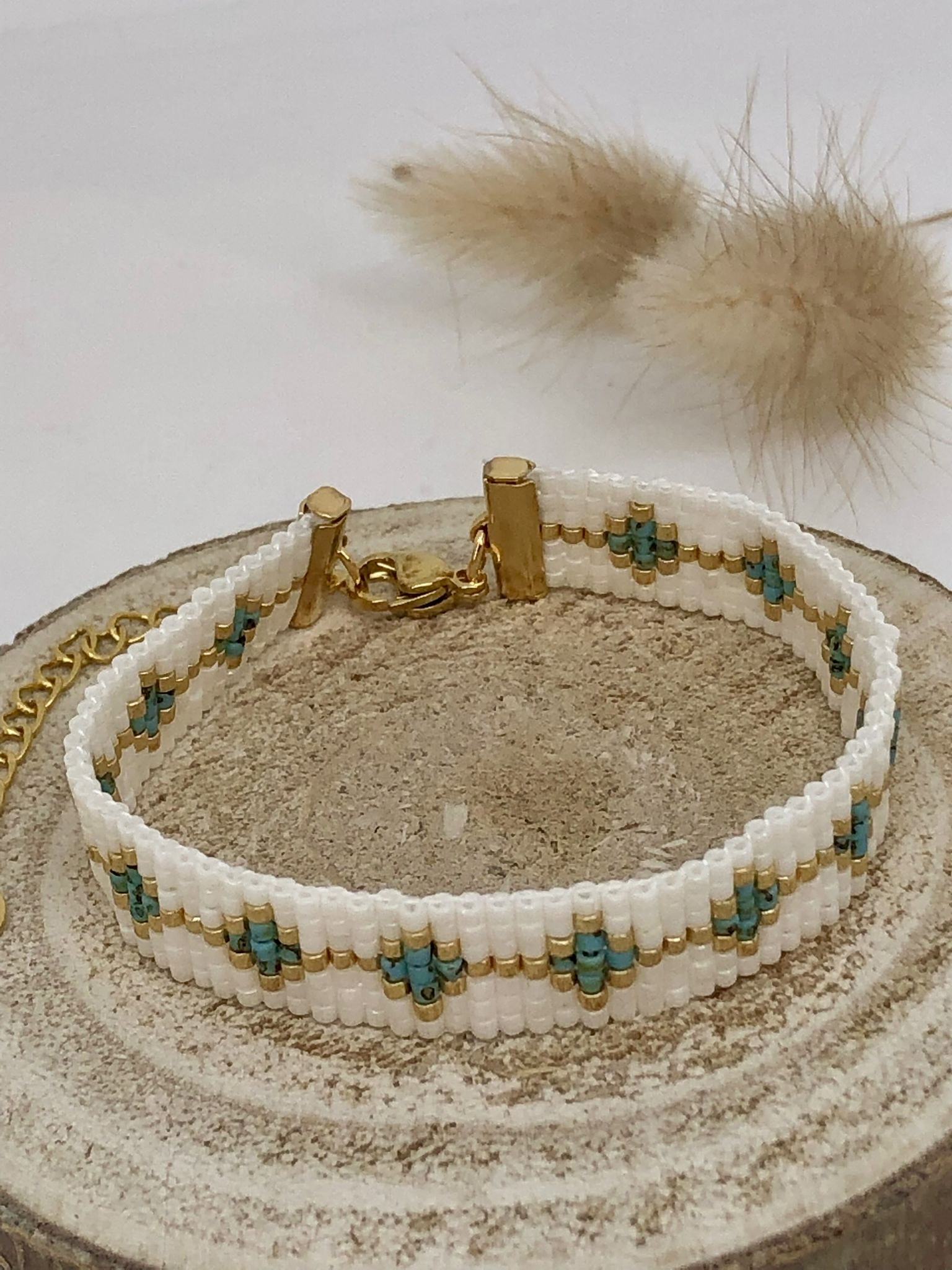 bracelet, bijoux, perles, miyuki, fait main, idée cadeau, créatrice, made in france, fabrication locale, boutique de créateurs, nantes, kapsule éphémère, cadeau de noêl