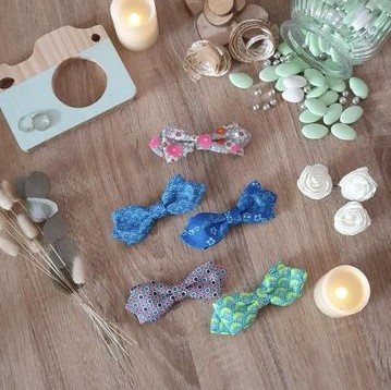 barrettes, enfant, accessoire cheveux, bébé, créatrice, made in France, fait main, fabrication locale, idée cadeau