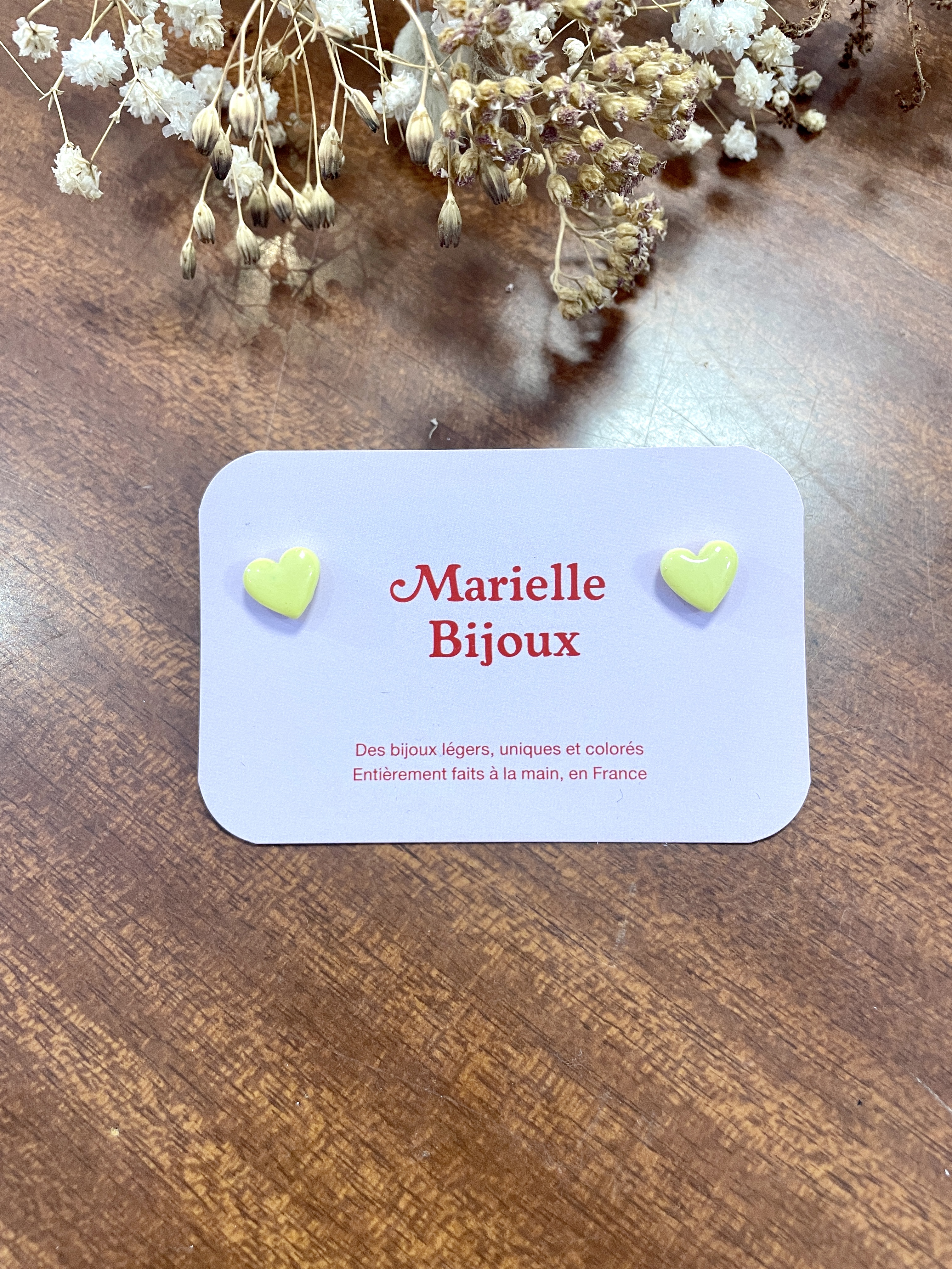 boucles d'oreilles, bijoux, pâte polymère, acier inoxydable, créatrice française, fabrication locale, éthique, idée cadeau, boutique de créateurs, boutique nantaise, kapsule éphémère
