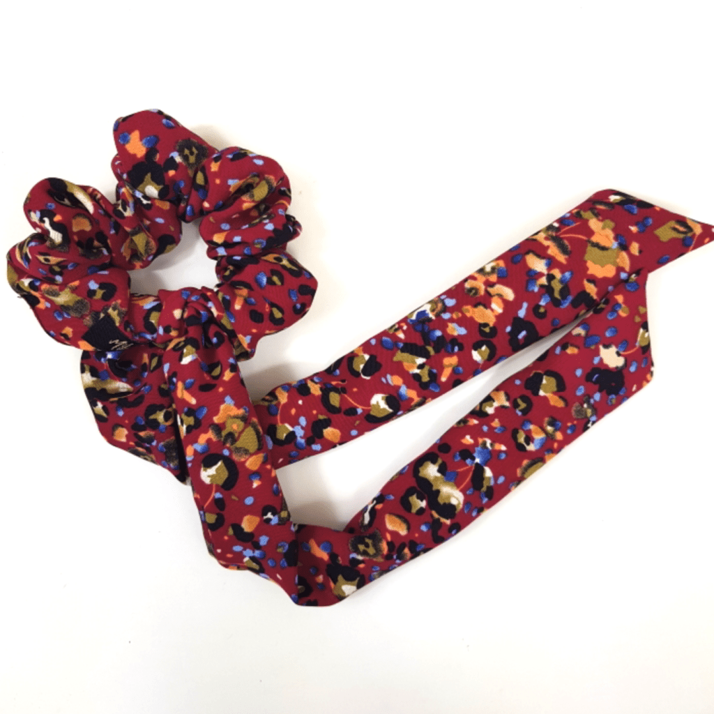 chouchou, foulchie, ruban, accessoire cheveux, créatrice, fait main, local, fabrication française, idée cadeau