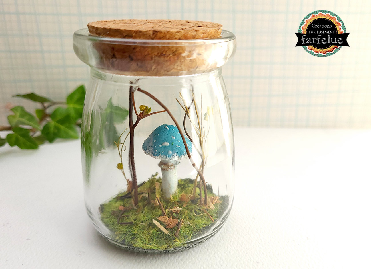 miniature, dôme, nature, fait main, déco, modèle unique , idée cadeau, création française, boutique de créateurs, boutique nantaise, kapsule éphémère