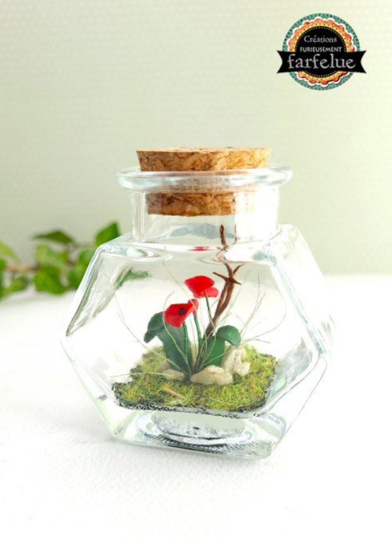 miniature, dôme, nature, fait main, déco, modèle unique , idée cadeau, création française, boutique de créateurs, boutique nantaise, kapsule éphémère