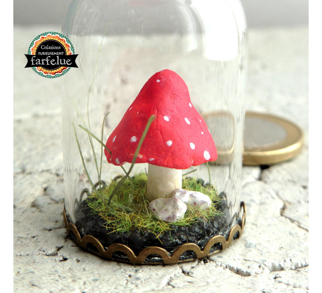 miniature, dôme, nature, fait main, déco, modèle unique , idée cadeau, création française, boutique de créateurs, boutique nantaise, kapsule éphémère
