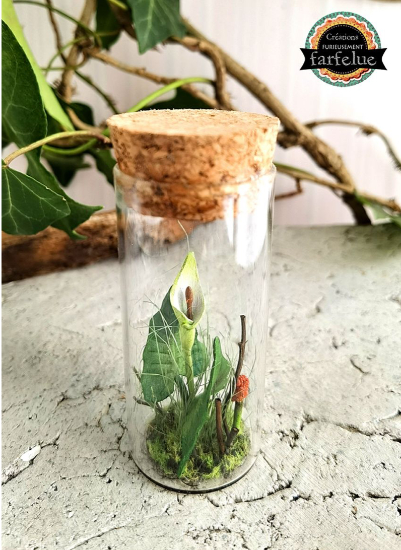 miniature, dôme, nature, fait main, déco, modèle unique , idée cadeau, création française, boutique de créateurs, boutique nantaise, kapsule éphémère