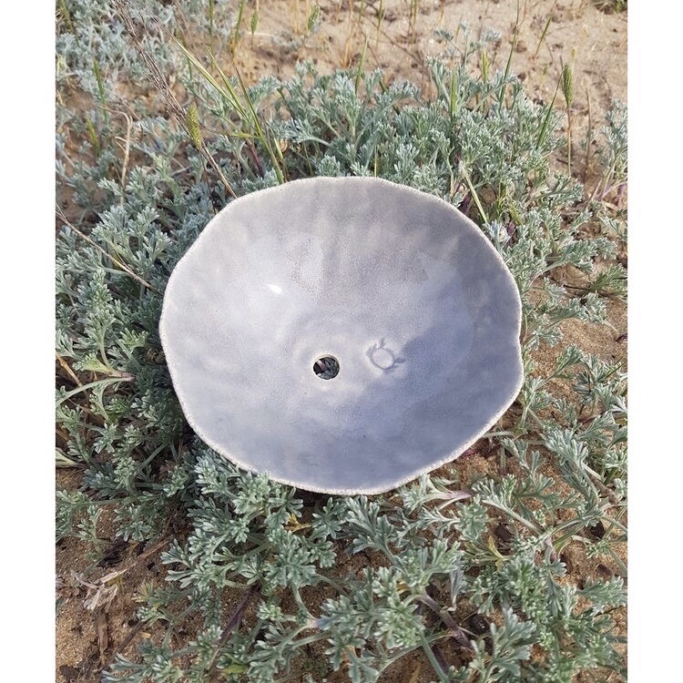 porte savon, grès, poterie, céramique, fait main, créatrice, fabrication locale, made in france, idée cadeau