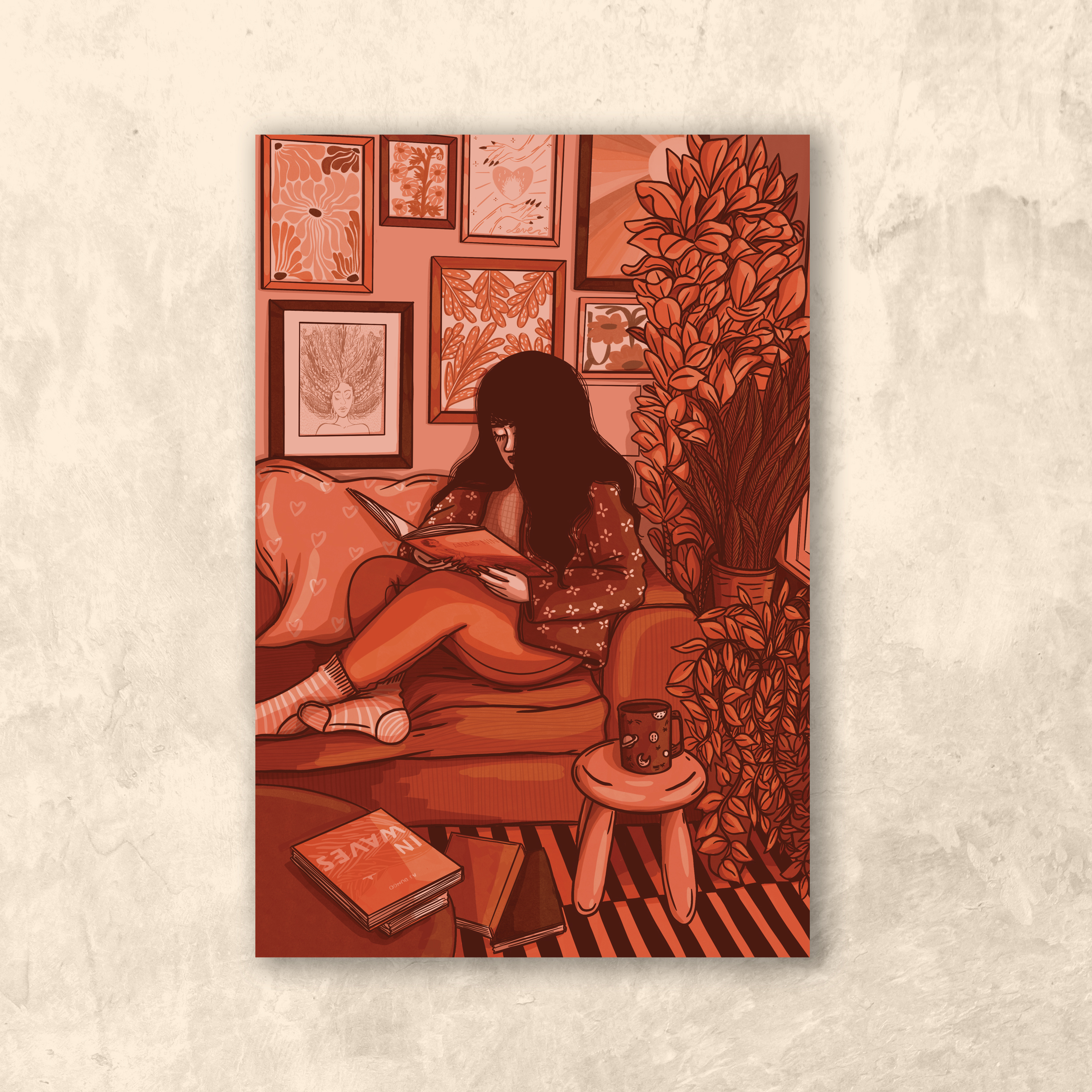 affiche, carte, illustration, dessin, déco, artiste, idée cadeau, créatrice française, made in france, boutique de créateurs, boutique nantaise, kapsule éphémère