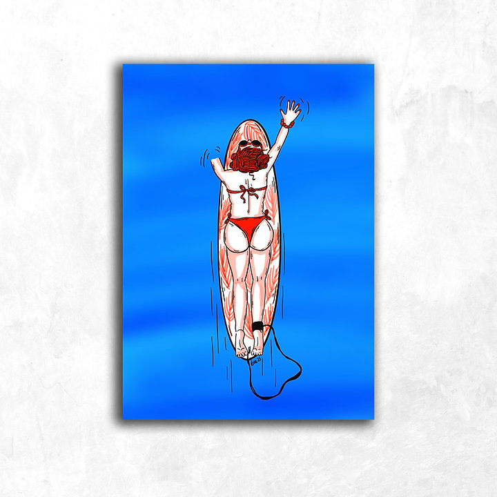 affiche, carte, illustration, dessin, déco, artiste, idée cadeau, créatrice française, made in france, boutique de créateurs, boutique nantaise, kapsule éphémère