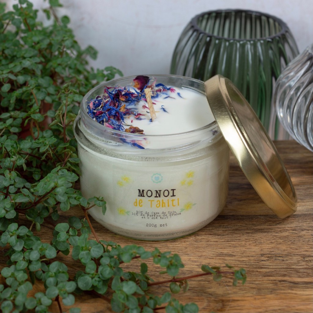 bougie, cire de soja, parfum de grasse, fait main, idée cadeau, déco, créatrice, made in france, fabrication française