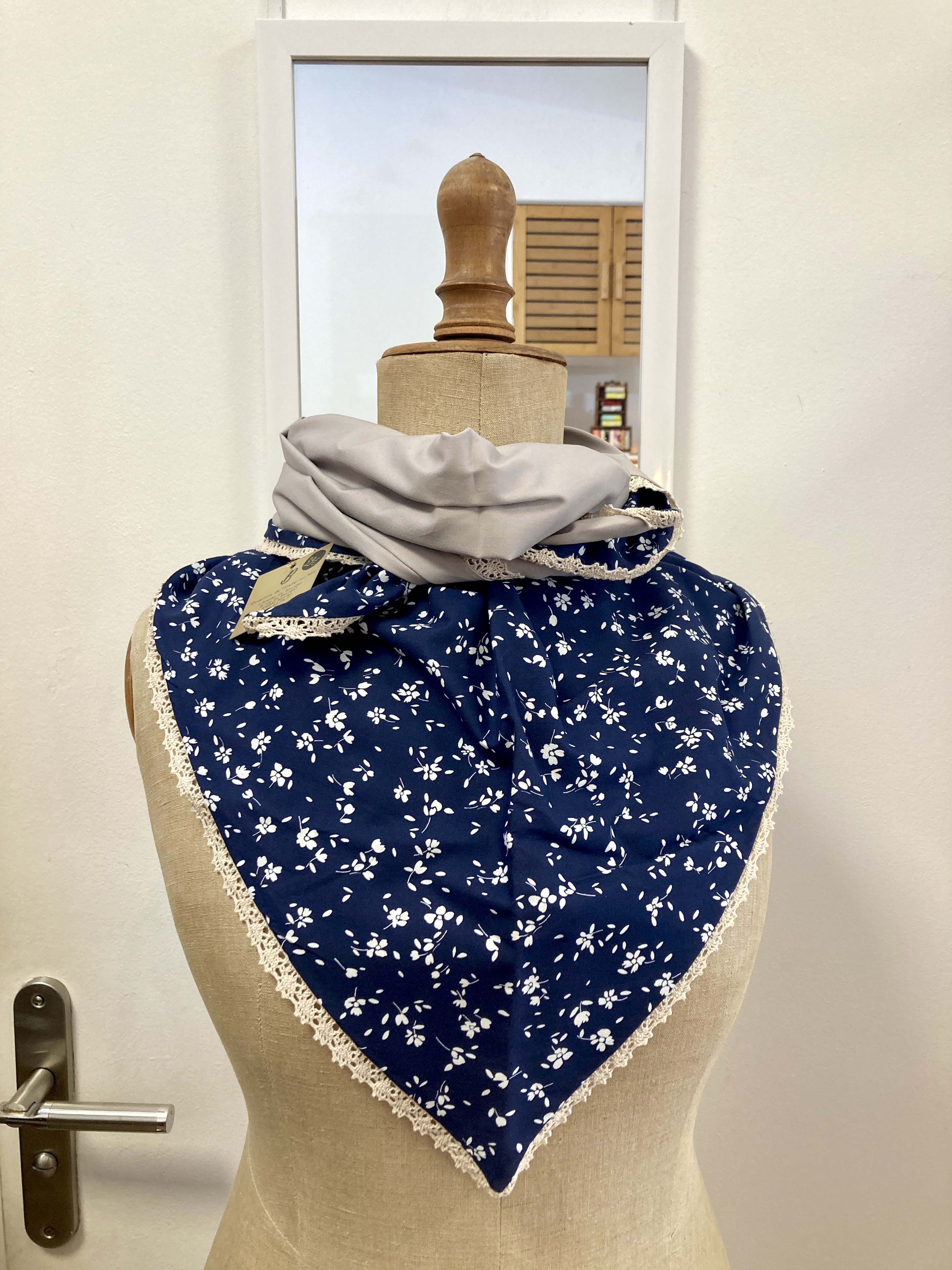 foulard, chèche, écharpe, snood, accessoires, fait main, modèle unique, créatrice française, made in france, local, éthique, idée cadeau, boutique de créateurs, boutique nantaise, kapsule éphémère