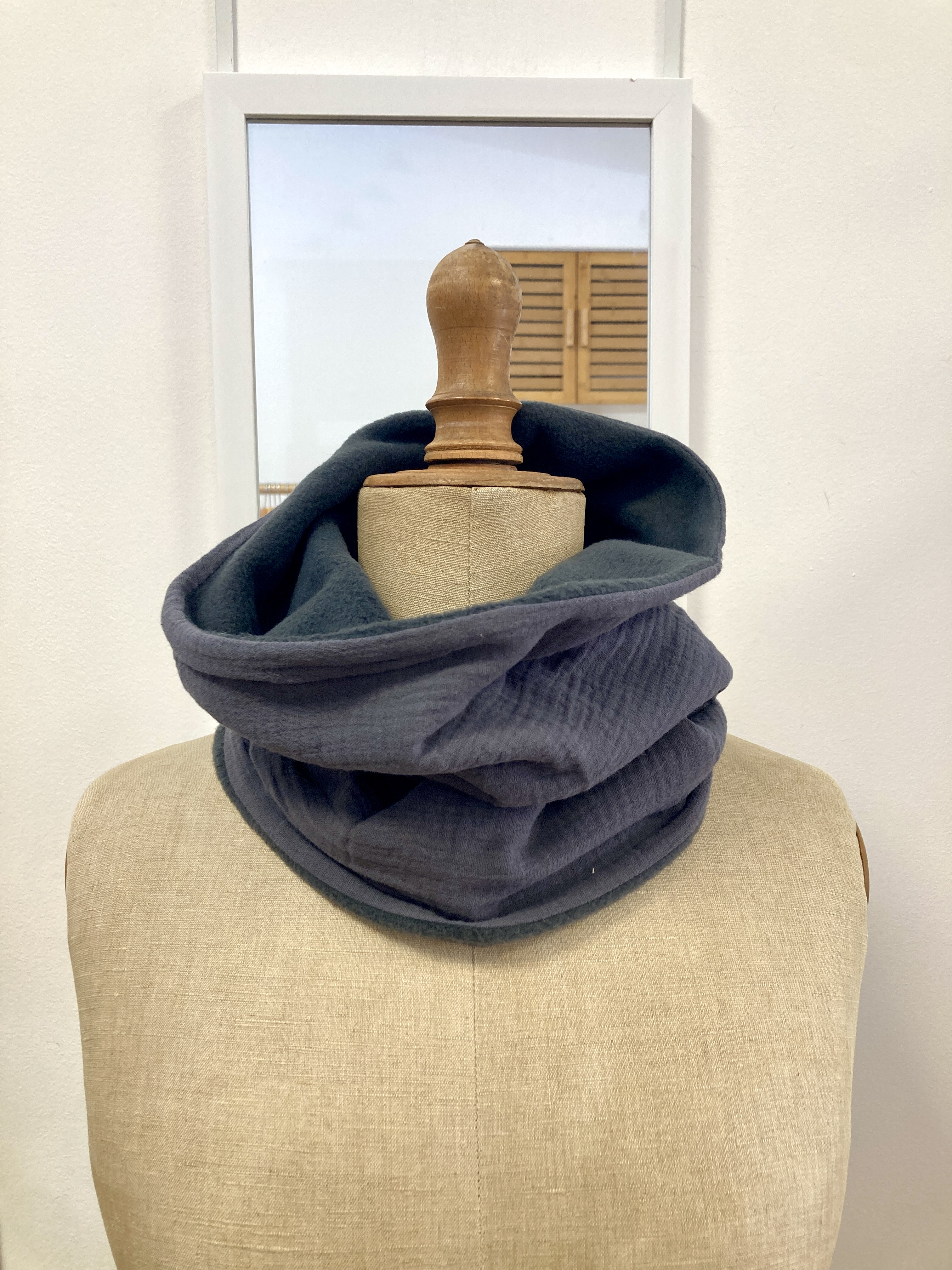 foulard, chèche, écharpe, snood, accessoires, fait main, modèle unique, créatrice française, made in france, local, éthique, idée cadeau, boutique de créateurs, boutique nantaise, kapsule éphémère