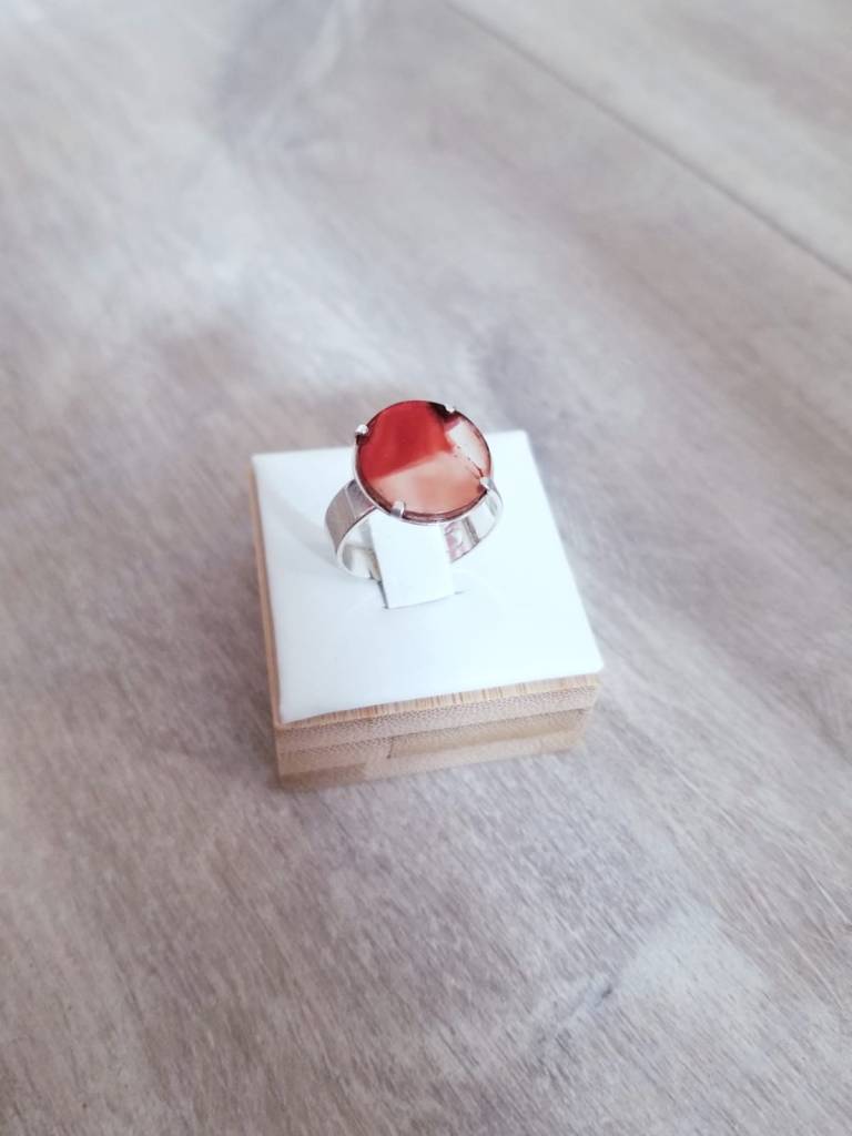 bague, bijoux, acier inoxydable, upcycling, créatrice, made in france, fabrication locale, idée cadeau