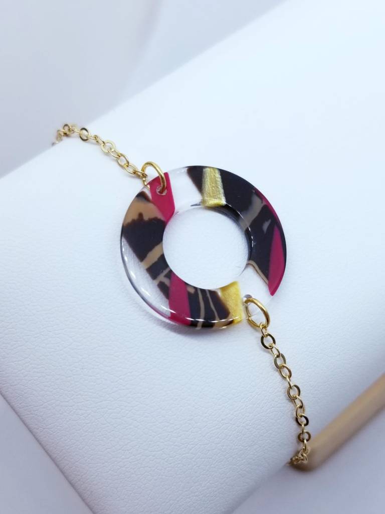 bracelet, bijoux, acier inoxydable, upcycling, créatrice, made in france, fabrication locale, idée cadeau