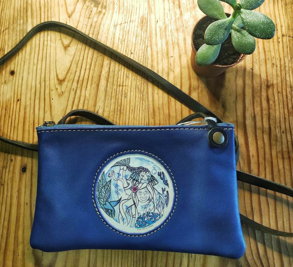 bandoulière, sac, cuir, fait main, maroquinerie, fait main, créatrice, made in france, idée cadeau