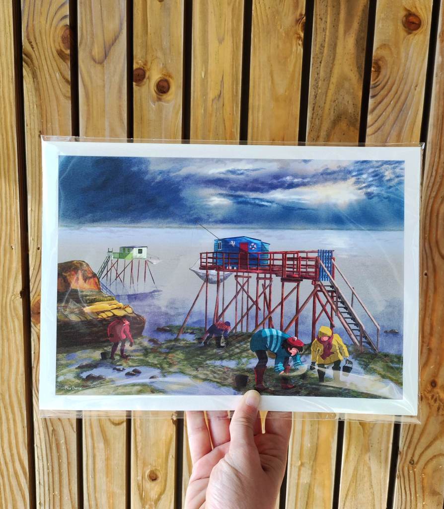 carte postale, carterie, illustration, créatrice, made in france, idée cadeau, dessin