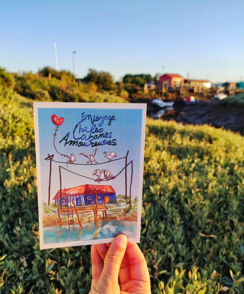 carte postale, carterie, illustration, créatrice, made in france, idée cadeau, dessin