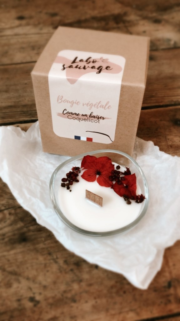 bougie, cire végétale, fait main, artisanat, déco, idée cadeau, cadeau de noël, créatrice, made in france, création locale, 