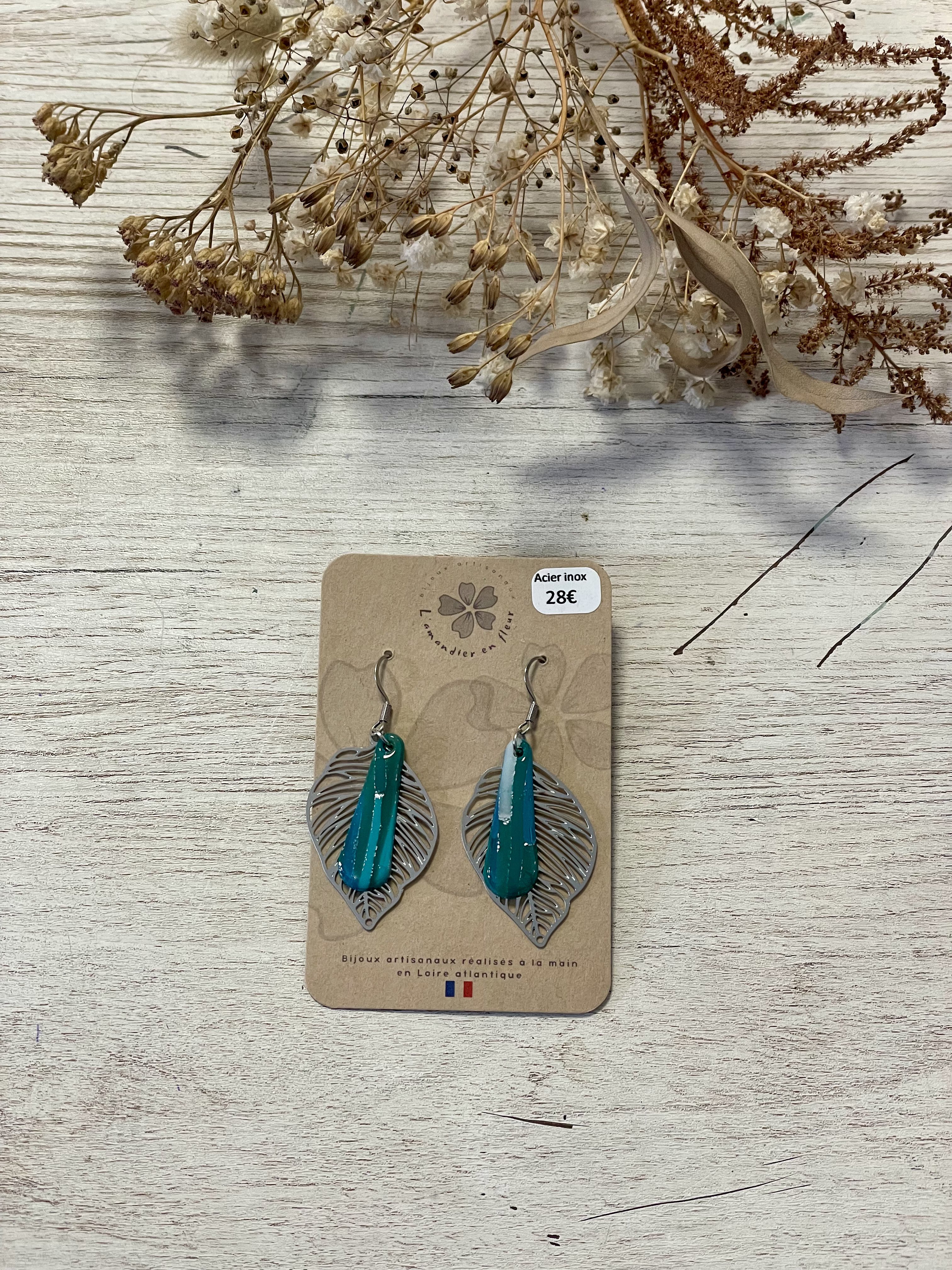 boucles d'oreilles, bijoux, pate polymère, créatrice française, made in france, fabrication locale, idée cadeau, cadeau de noël, boutique nantaise, boutique de créateurs, kapsule éphémère
