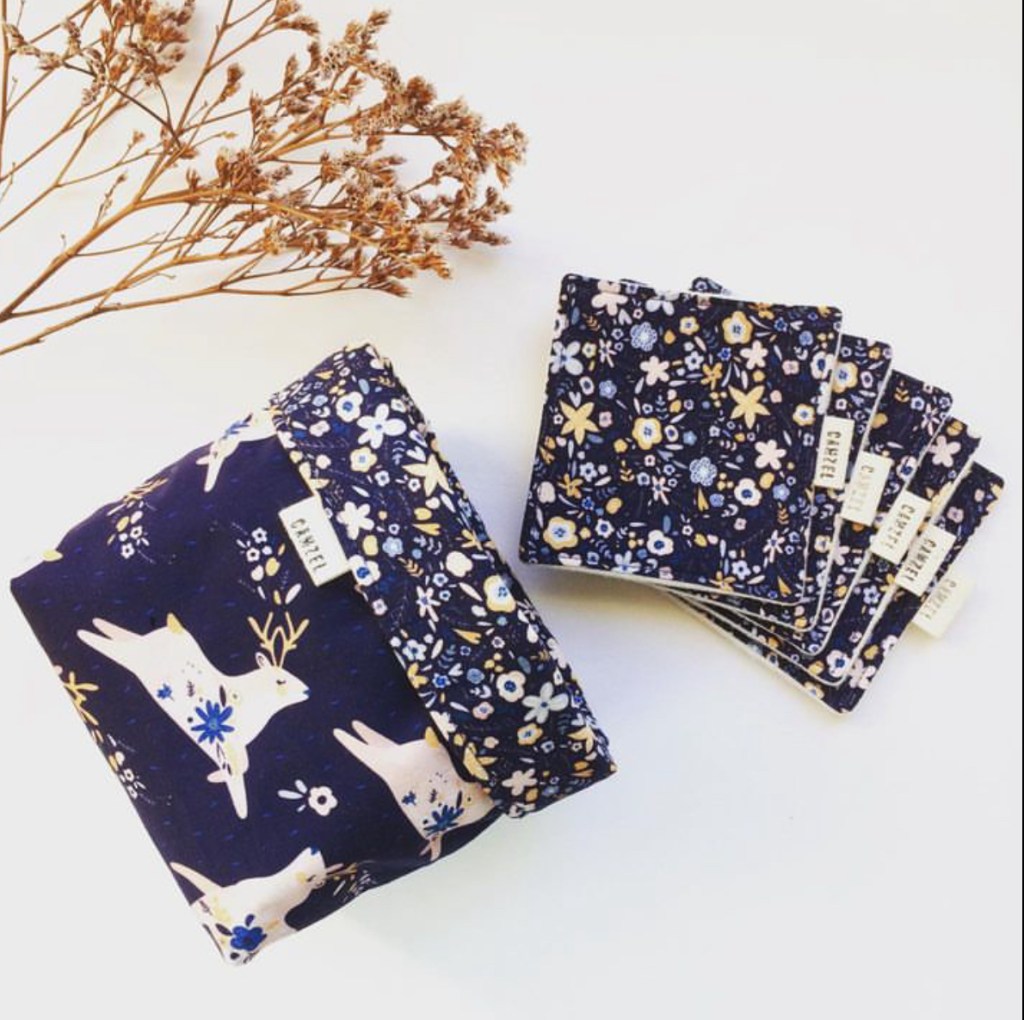 coton bio, zéro déchet, accessoires, salle de bain, fait main, idée cadeau, savon, créatrice, made in france, fabrication locale, boutique de créateurs, kapsule ephémère