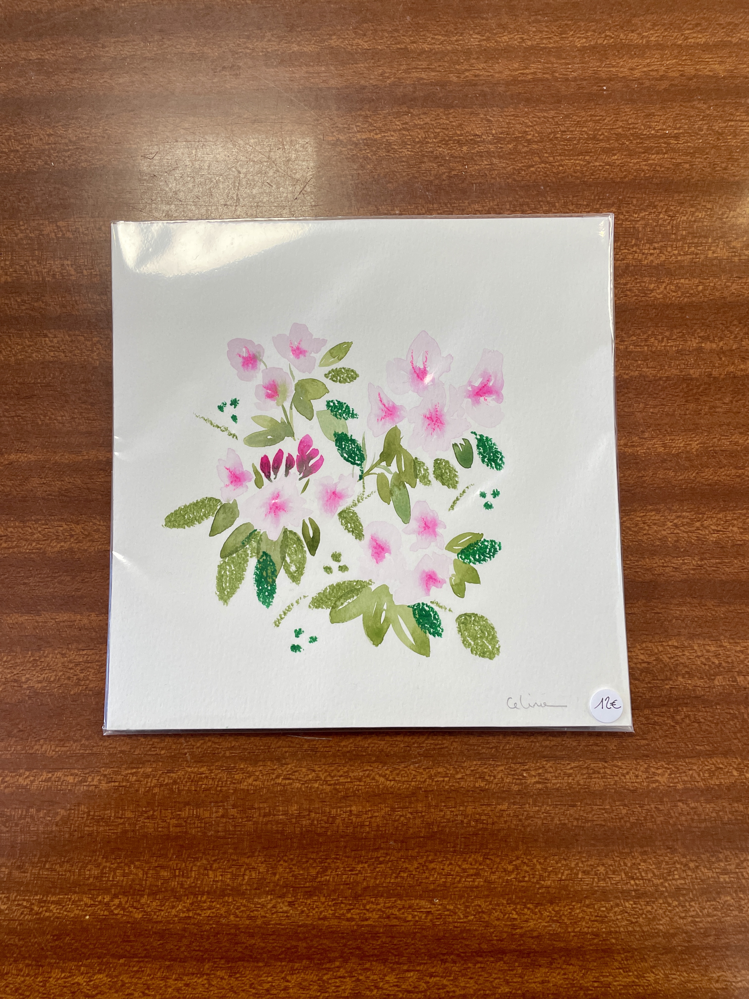 aquarelle, dessin, affiche, modèle unique, fait main, idée déco, idée cadeau, créatrice française, boutique de créateurs , boutique nantaise, kapsule ephemere