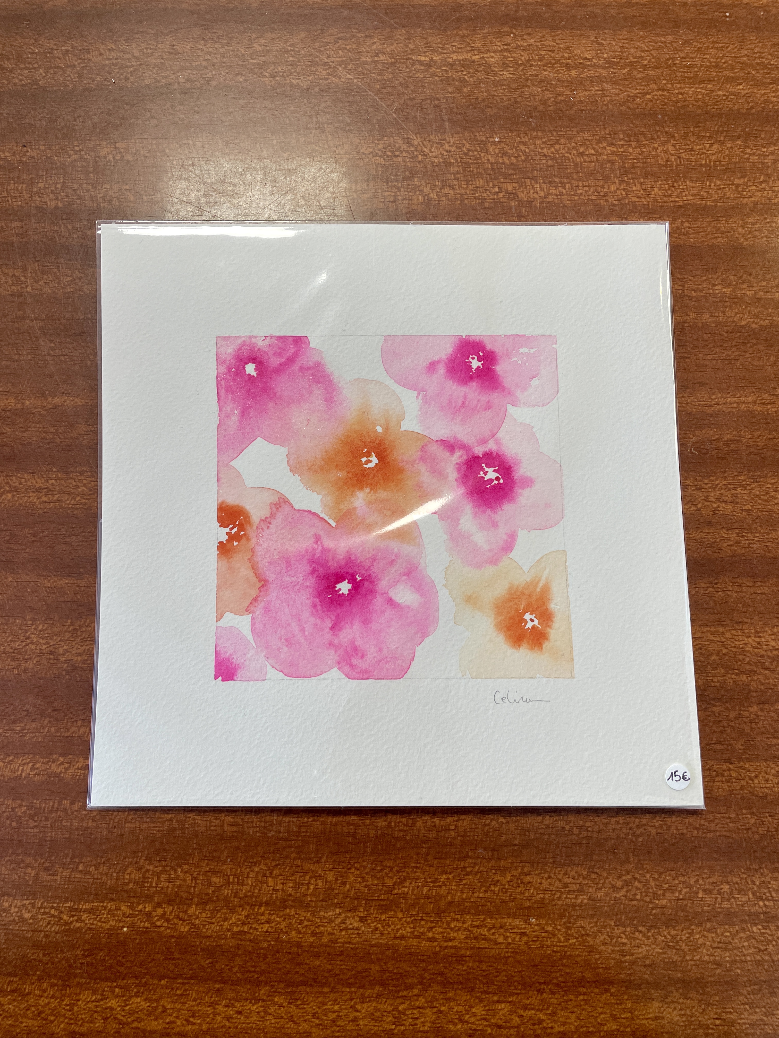 aquarelle, dessin, affiche, modèle unique, fait main, idée déco, idée cadeau, créatrice française, boutique de créateurs , boutique nantaise, kapsule ephemere