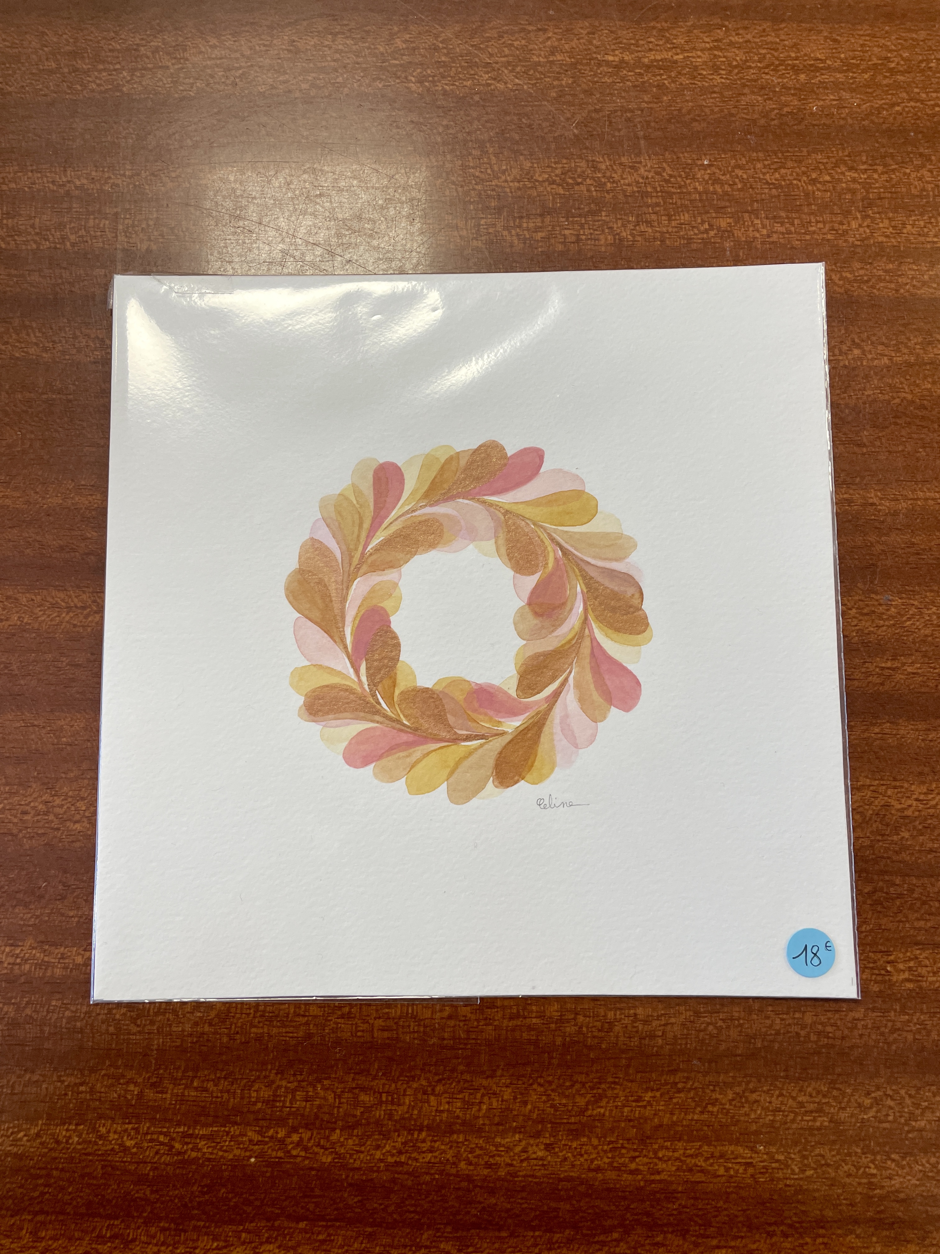 aquarelle, dessin, affiche, modèle unique, fait main, idée déco, idée cadeau, créatrice française, boutique de créateurs , boutique nantaise, kapsule ephemere