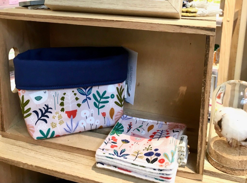 coton bio, zéro déchet, accessoires, salle de bain, fait main, idée cadeau, savon, créatrice, made in france, fabrication locale, boutique de créateurs, kapsule ephémère