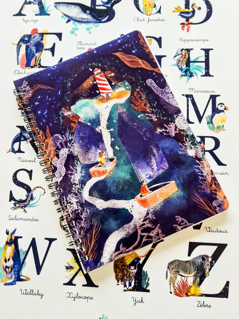 carnet, papeterie, illustration, dessin, enfant, ludique, création française, impression locale, idée cadeau, kapsule éphémère