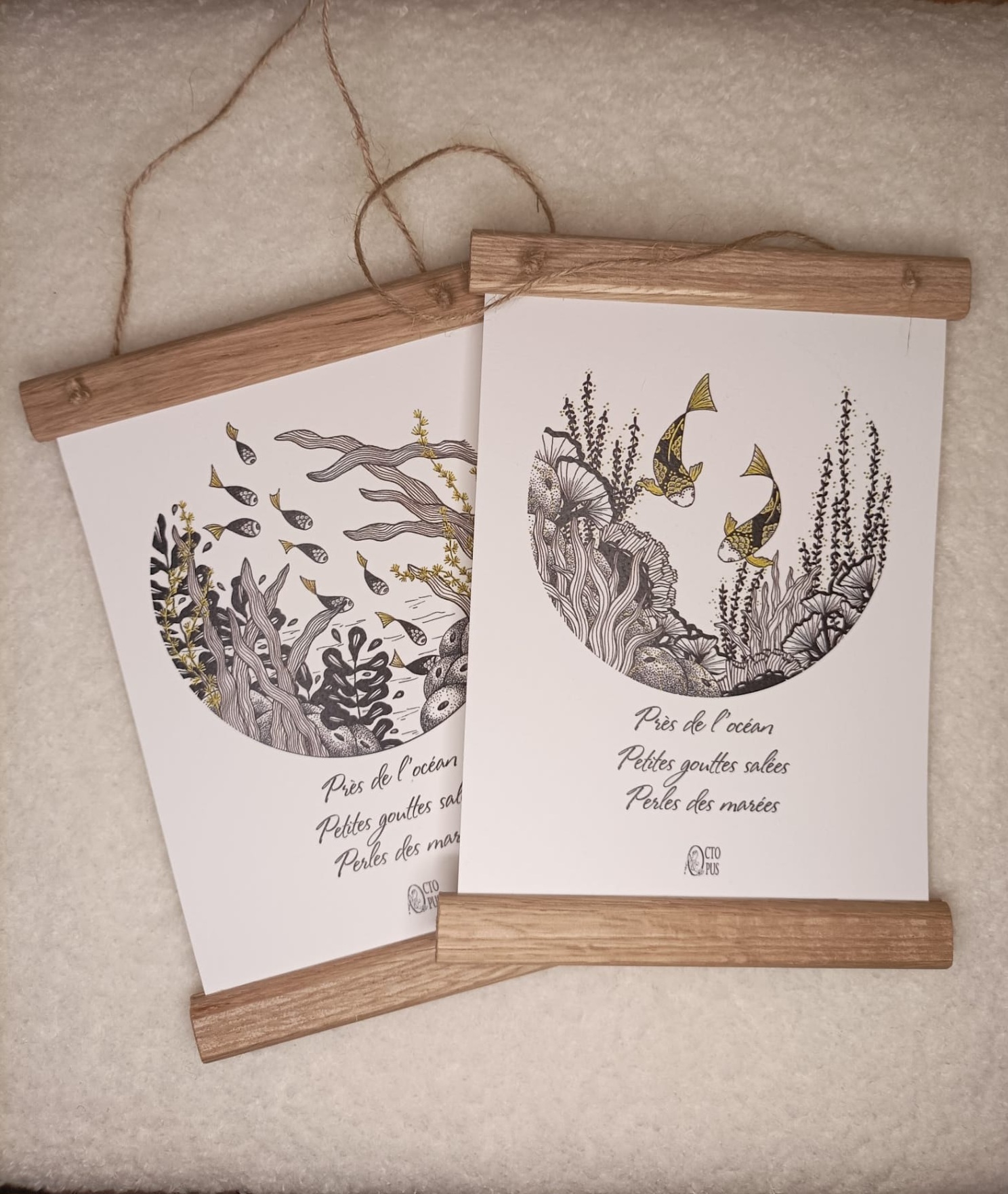 carte, illustration, dessin, haïku, poème, créatrice, déco, made in france, impression locale, idée cadeau, kapsule ephémère