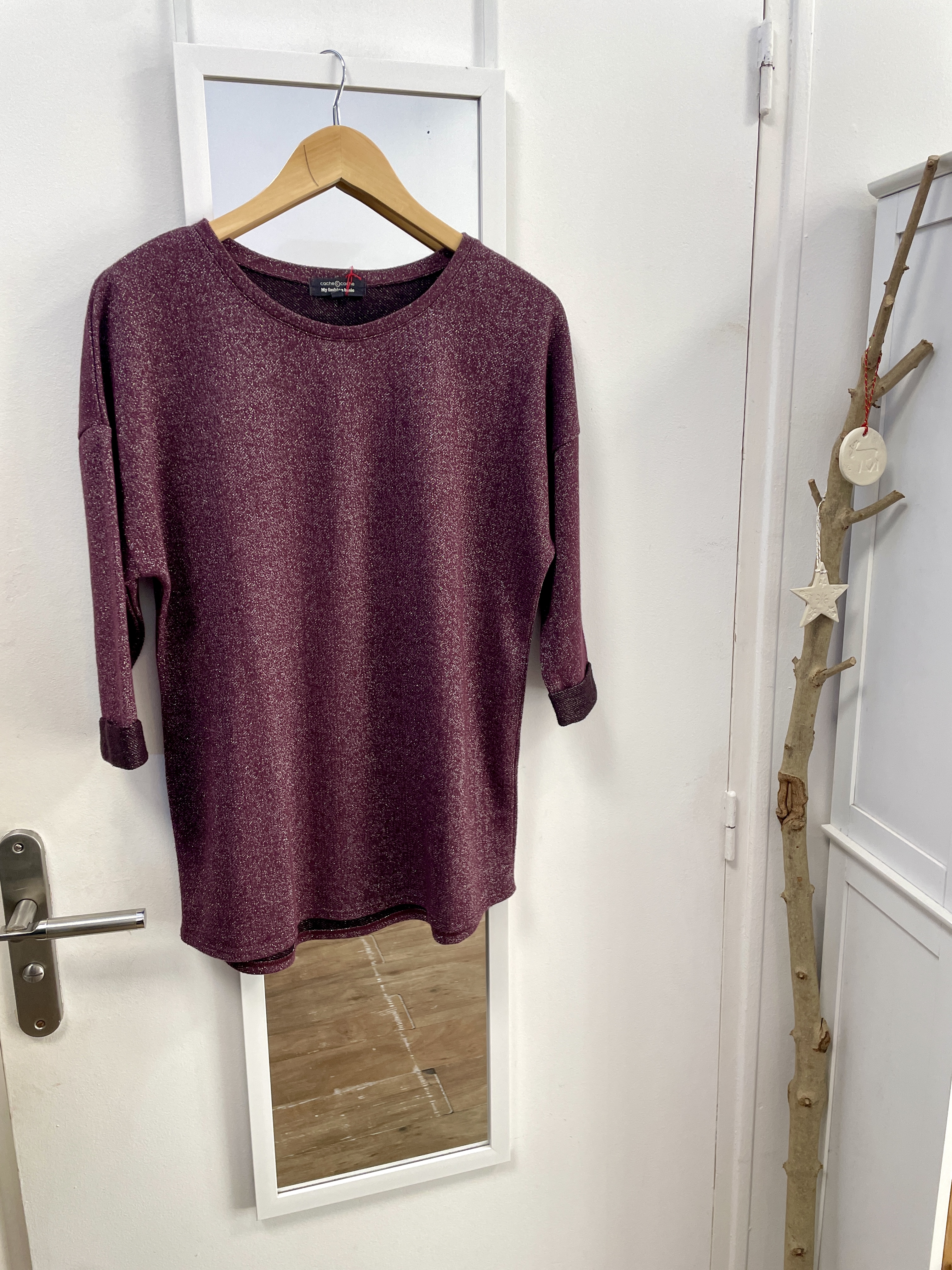 pull, vêtement, prêt à porter, mode, friperie, seconde main, marque française, kapsule éphémère, cache cache