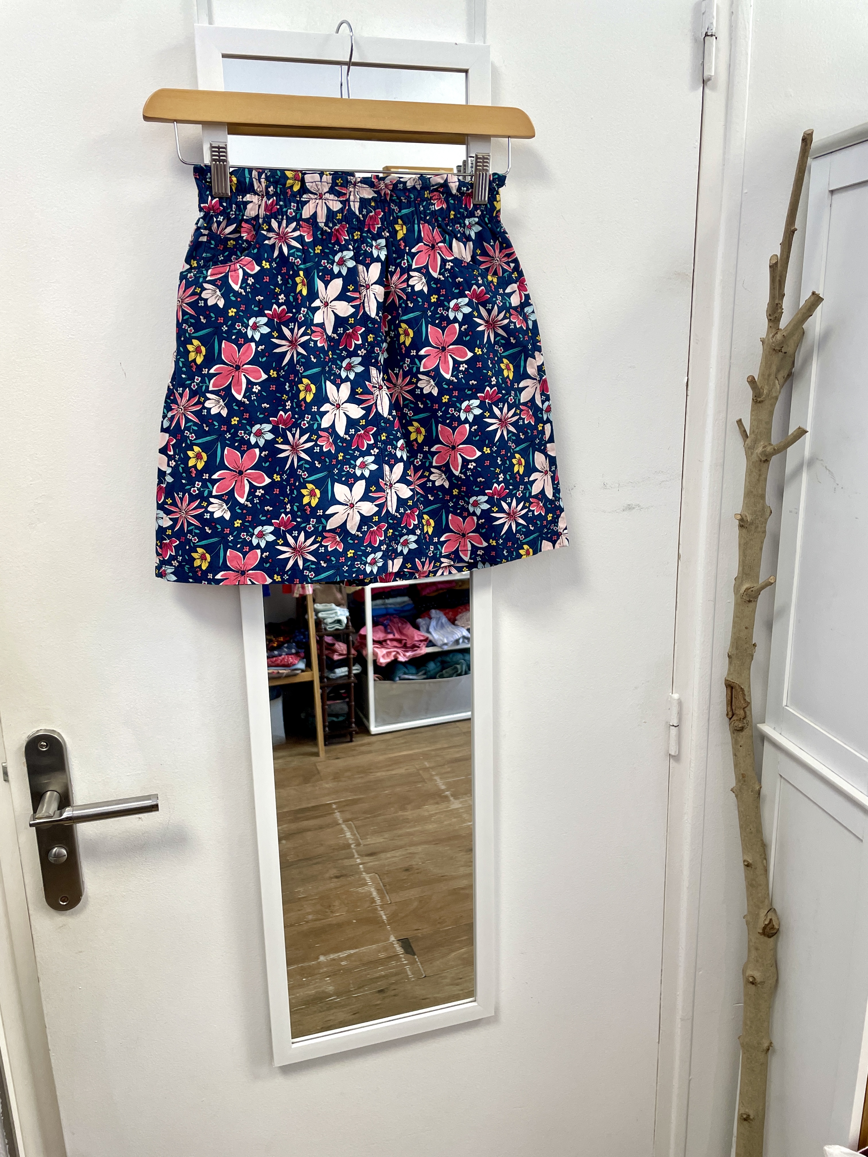 jupe, vêtements d'occasion, seconde main, friperie, mode, éthique, prêt à porter, kapsule éphémère, fait main