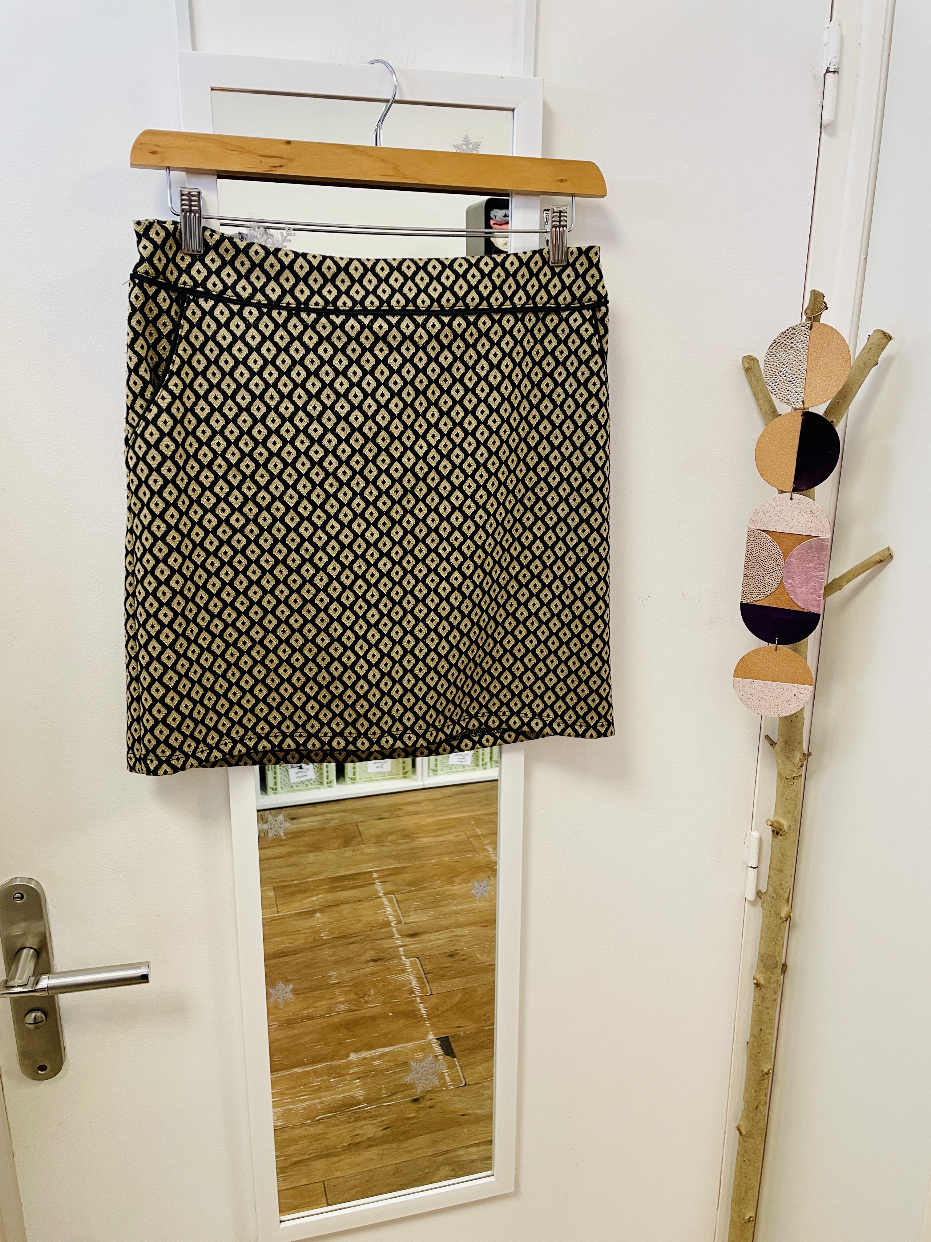 jupe longue, mode, vêtements, prêt à porter, friperie, seconde main, marque française, grain de malice