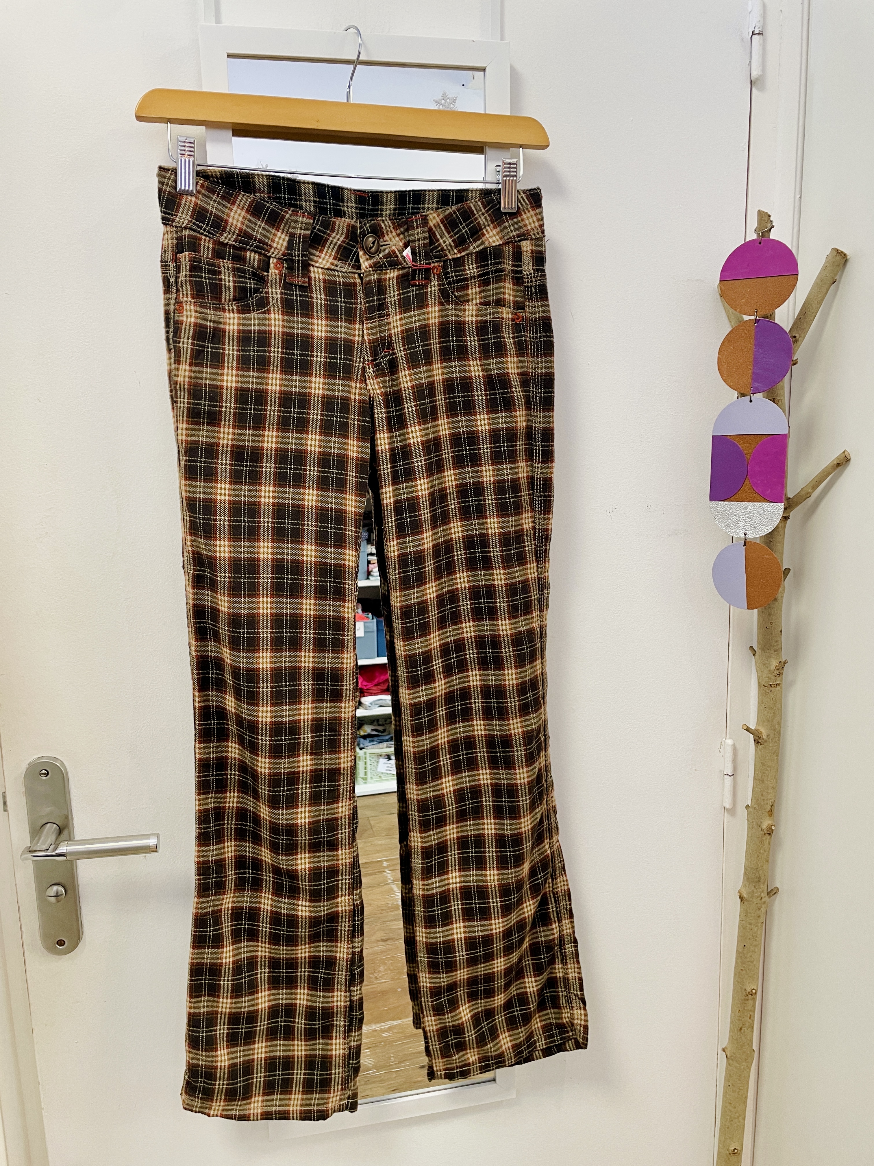 palazzo, pantalon, jean, seconde main, mode durable, friperie, vêtement d'occasion, boutique nantaise, kapsule éphémère, betty