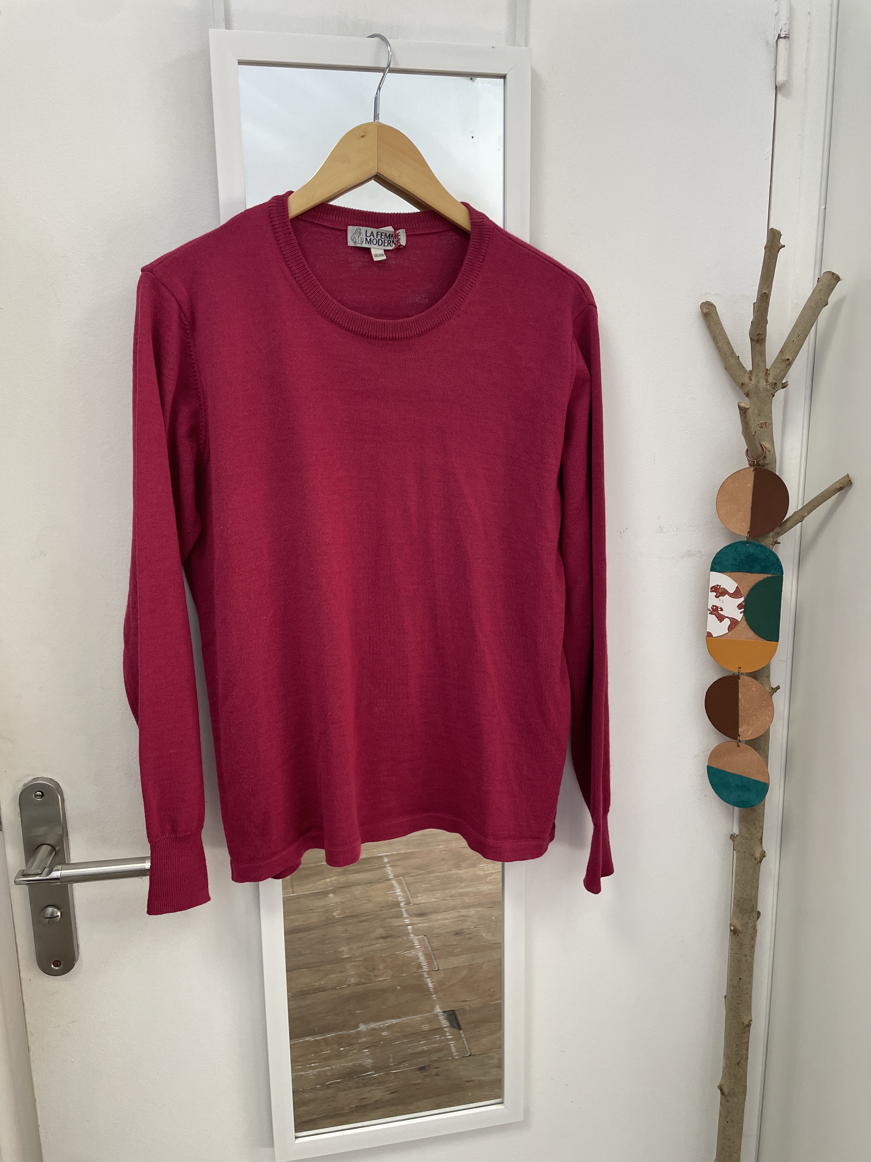 pull, vêtement, prêt à porter, mode, friperie, seconde main, marque française, kapsule éphémère, grande taille, laine merinos, vintage, la femme moderne