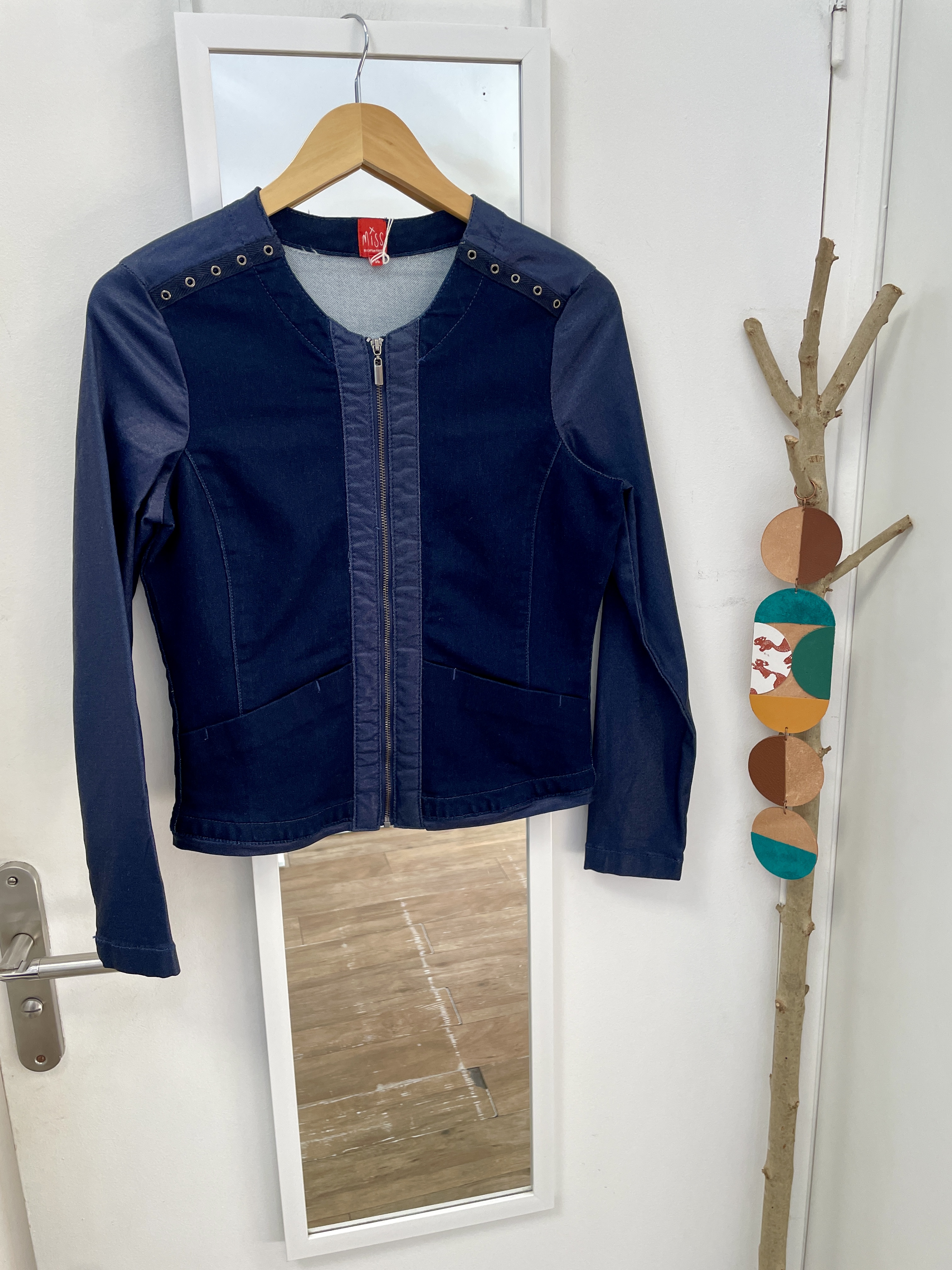 pimkie, veste, seconde main, friperie, vêtements, prêt à porter, marque française, tailleur, kapsule captain tortue