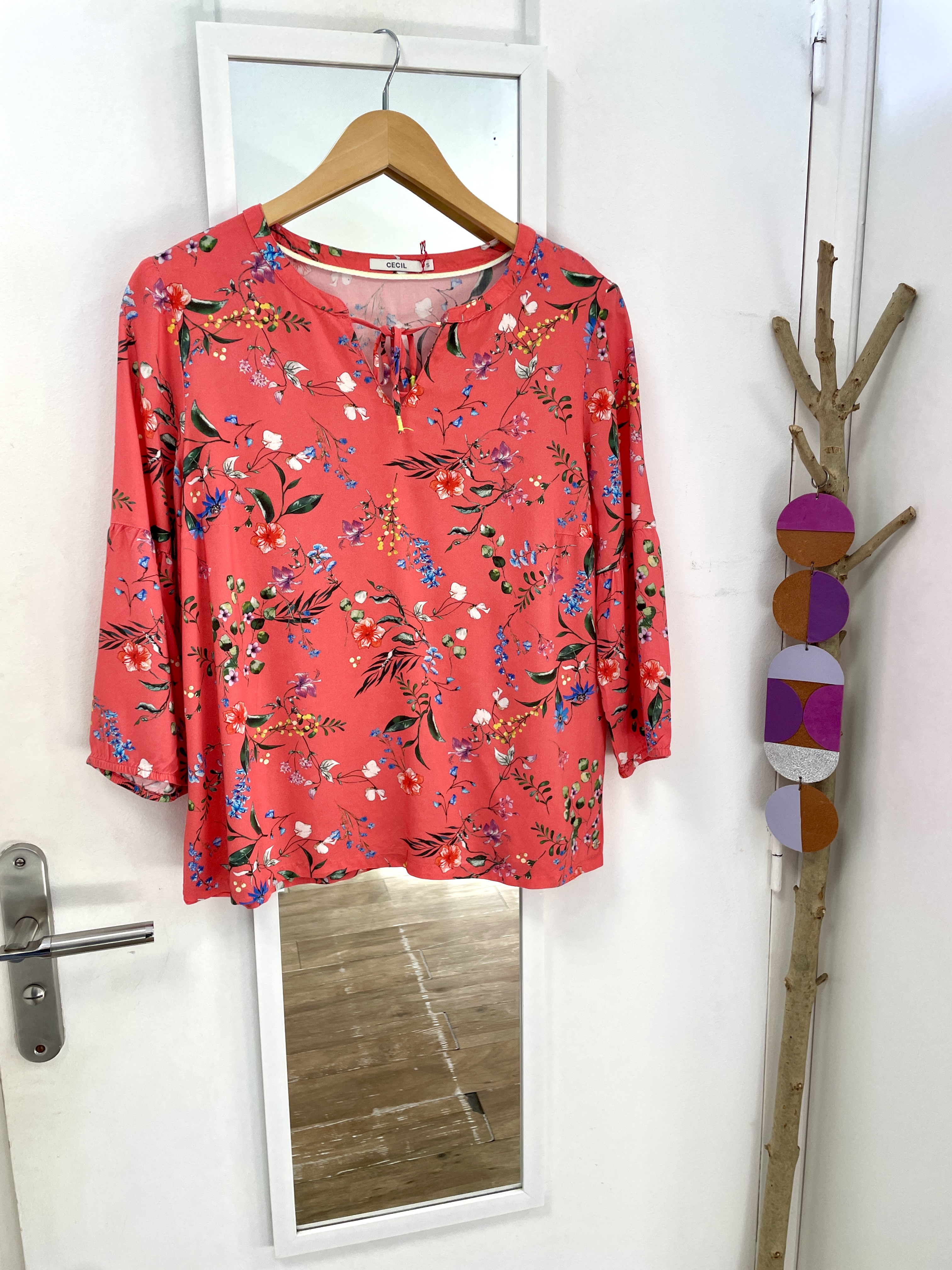 blouse, chemise, seconde main, friperie, vêtement d'occasion, mode durable, marque française, nantes, kapsule éphémère, cecil