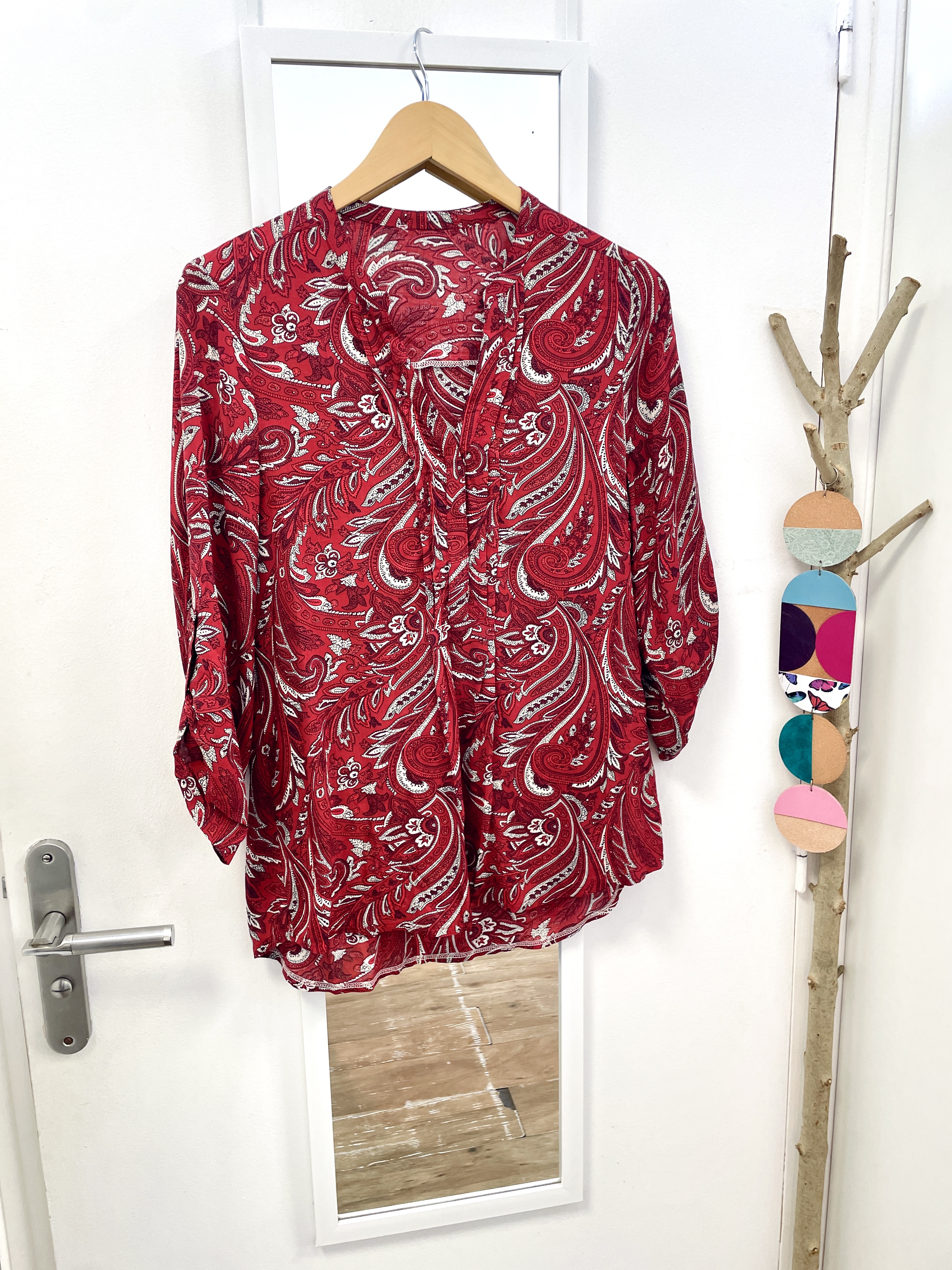 blouse, chemise, marque française, vêtement, prêt à porter, seconde main, friperie, kapsule éphémère, 