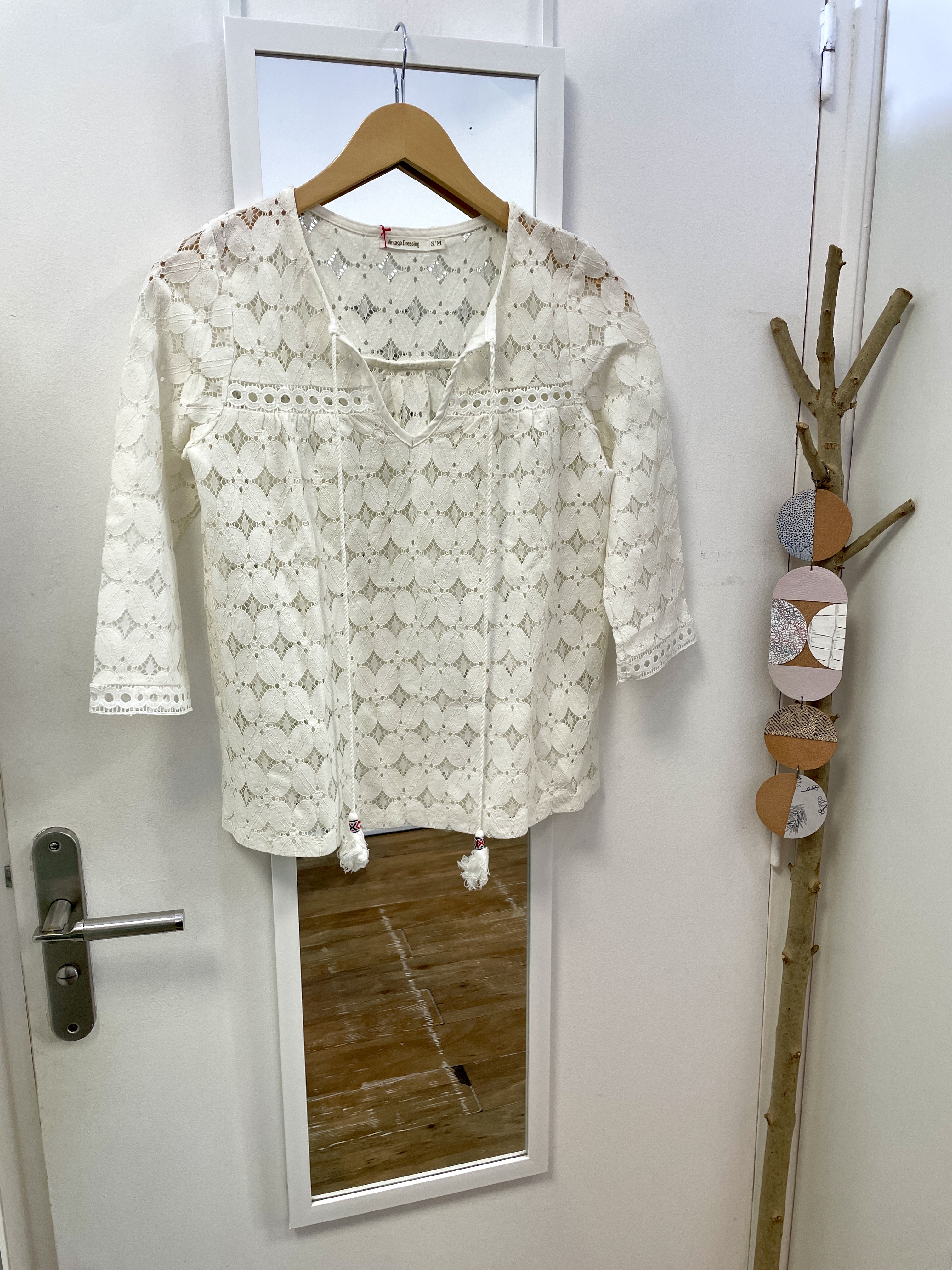 blouse, chemise, seconde main, friperie, vêtement d'occasion, mode durable, marque française, nantes, kapsule éphémère, vintage dressing