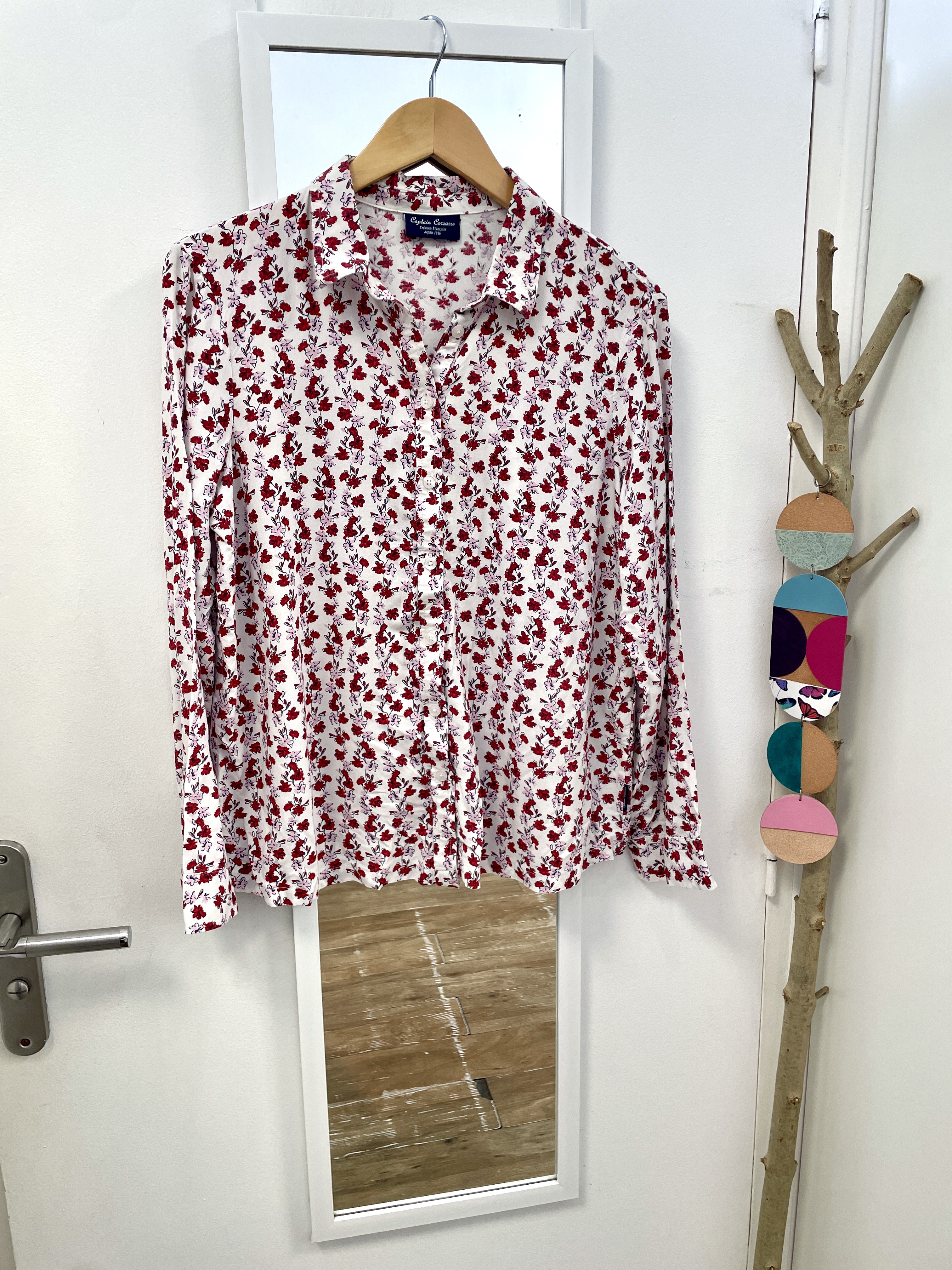 blouse, chemise, marque française, vêtement, prêt à porter, seconde main, friperie, kapsule éphémère, captain corsaire