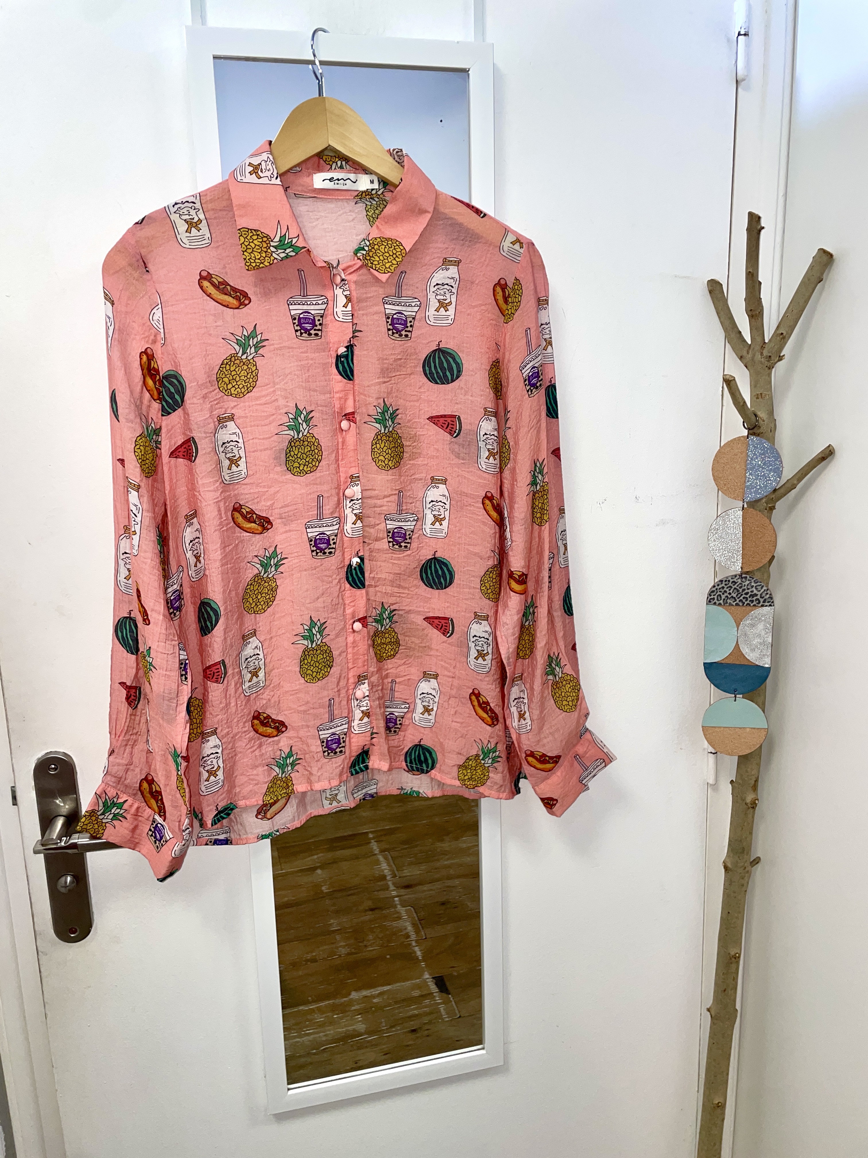 blouse, chemise, marque française, vêtement, prêt à porter, seconde main, friperie, kapsule éphémère, emi-jo