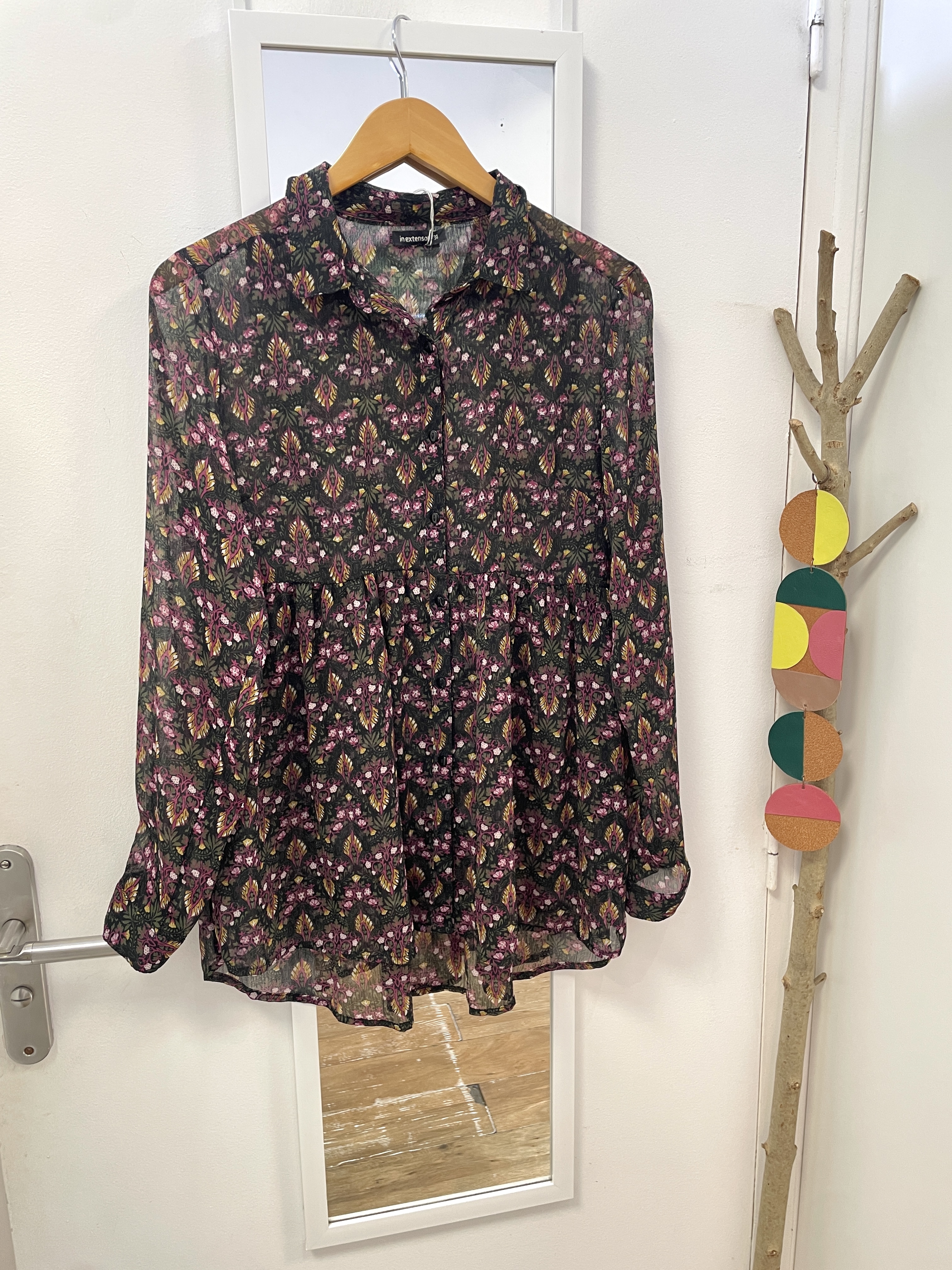 blouse, chemise, marque française, vêtement, prêt à porter, seconde main, friperie, kapsule éphémère, in extenso