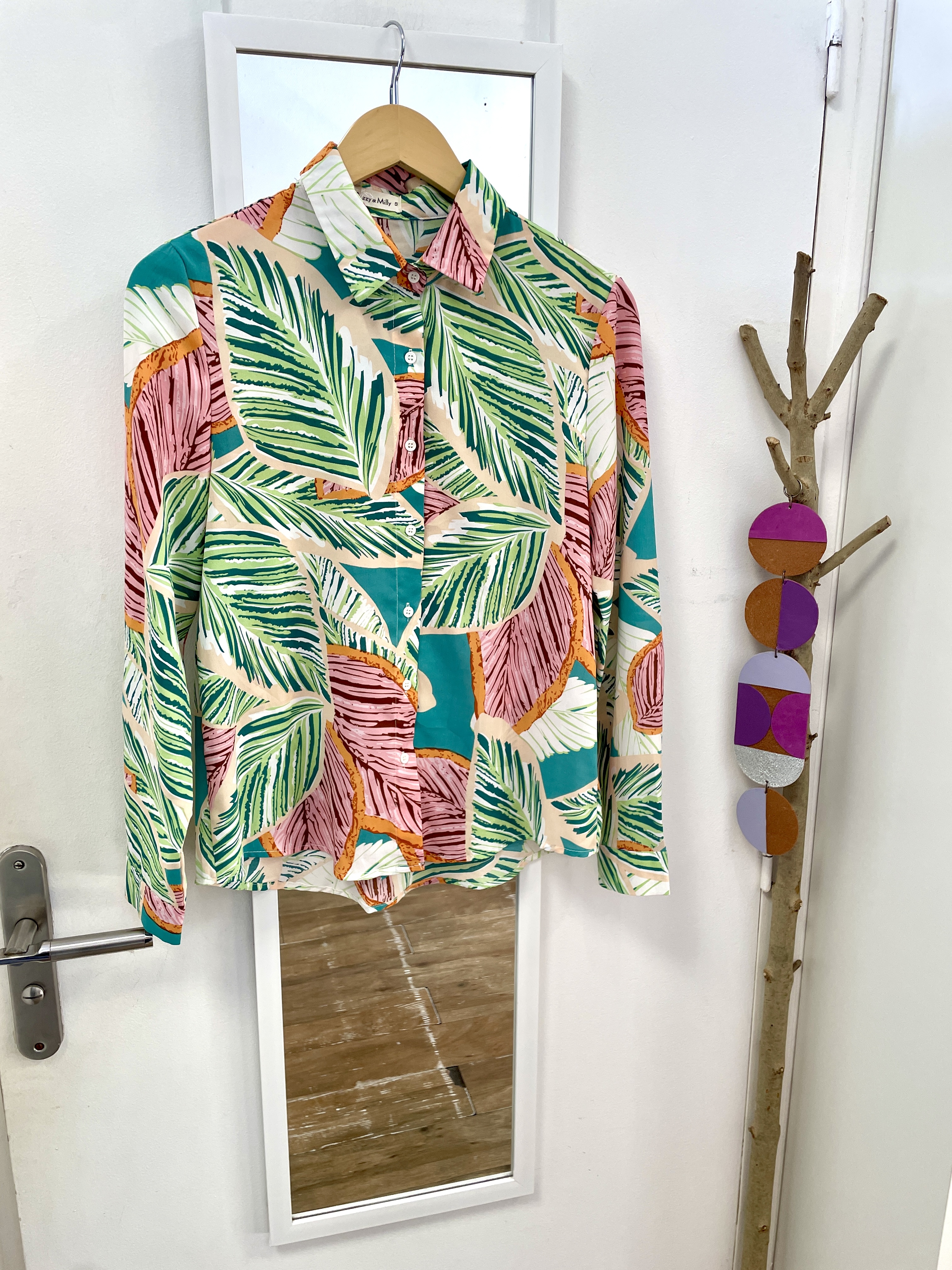 blouse, chemise, seconde main, friperie, vêtement d'occasion, mode durable, marque française, nantes, kapsule éphémère, suzzy & milly