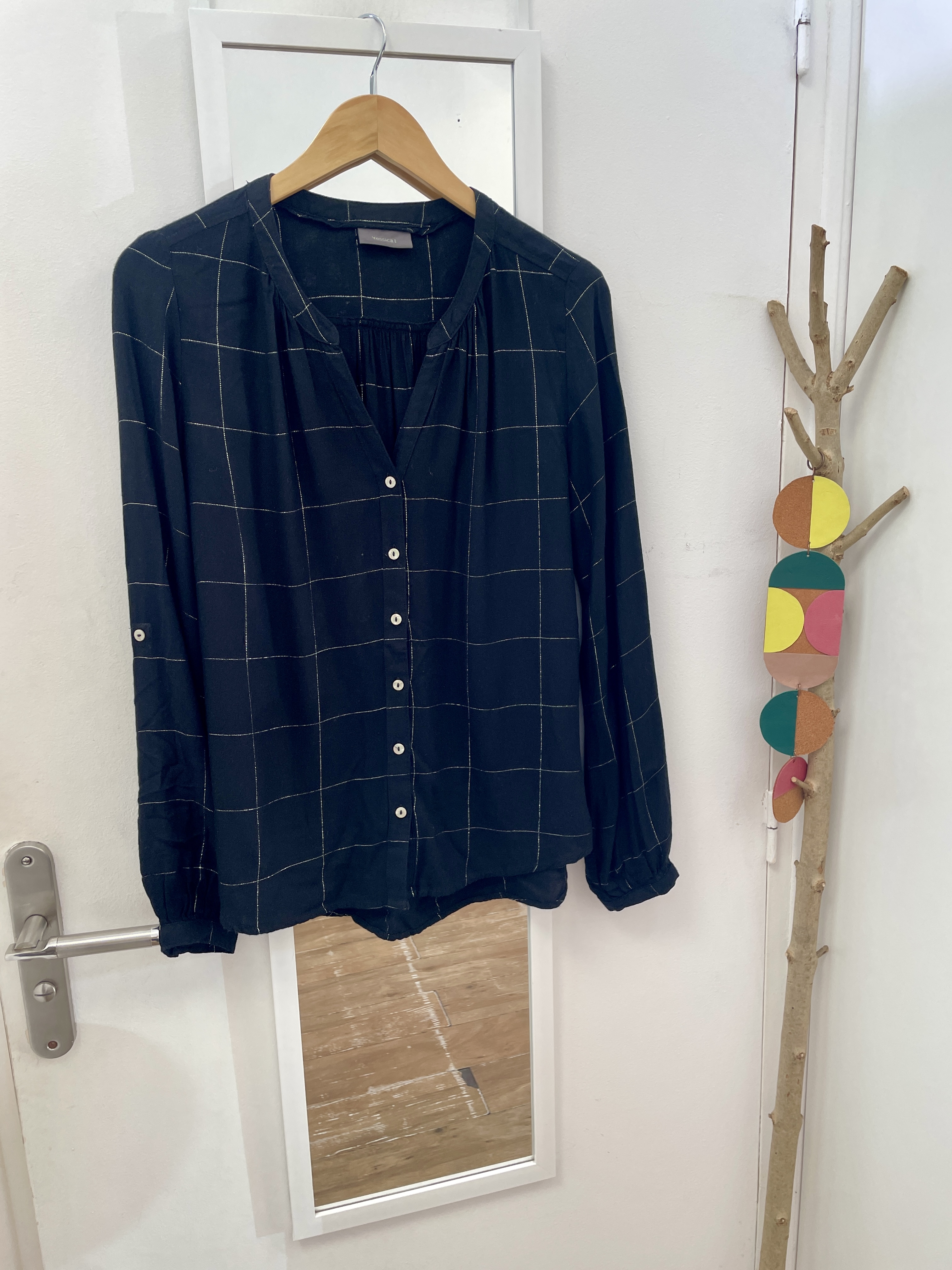 blouse, chemise, marque française, vêtement, prêt à porter, seconde main, friperie, kapsule éphémère, yessica